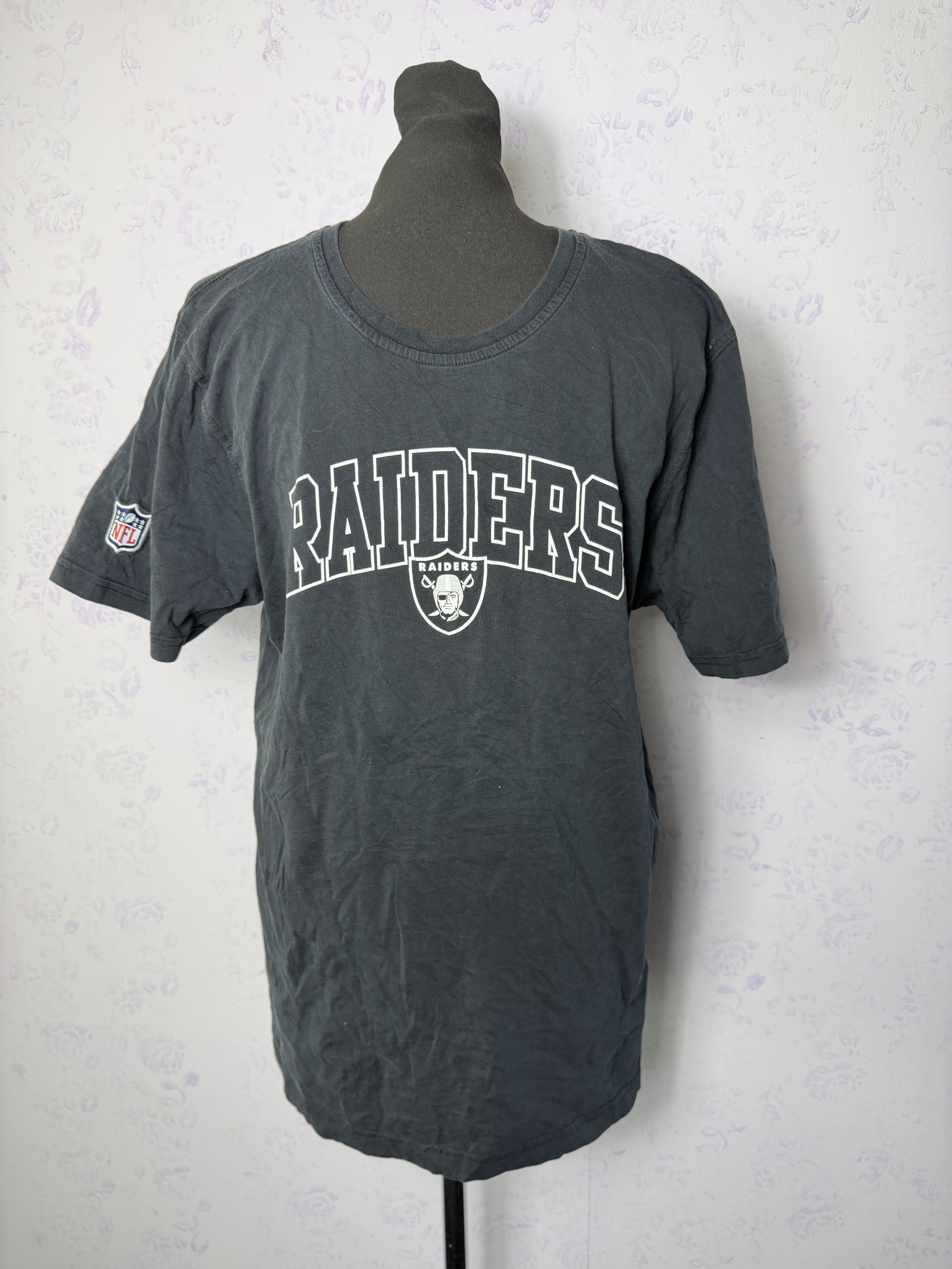 NFL Las Vegas Raiders NFL Tee / New Era / Washed Black / Size L Size US L / EU 52-54 / 3 - 1 Thumbnail
