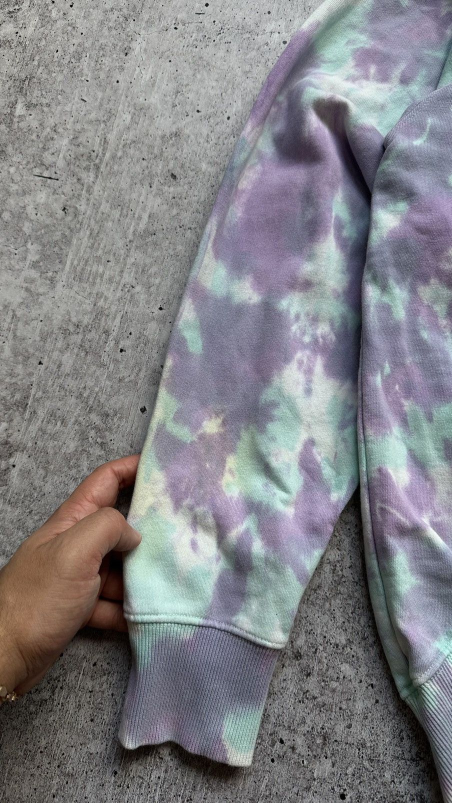 Diesel DIESEL HOOK TIE-DYE OVERSIZED HOODIE Size XS / US 0-2 / IT 36-38 - 3 Thumbnail