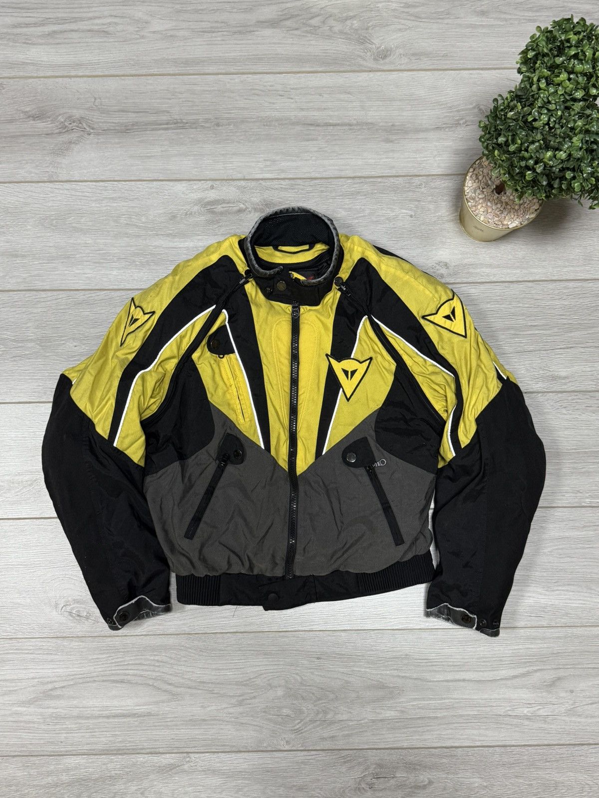 Dainese Dainese leather inserts insulated vintage protection jacket Size US M / EU 48-50 / 2 - 2 Thumbnail