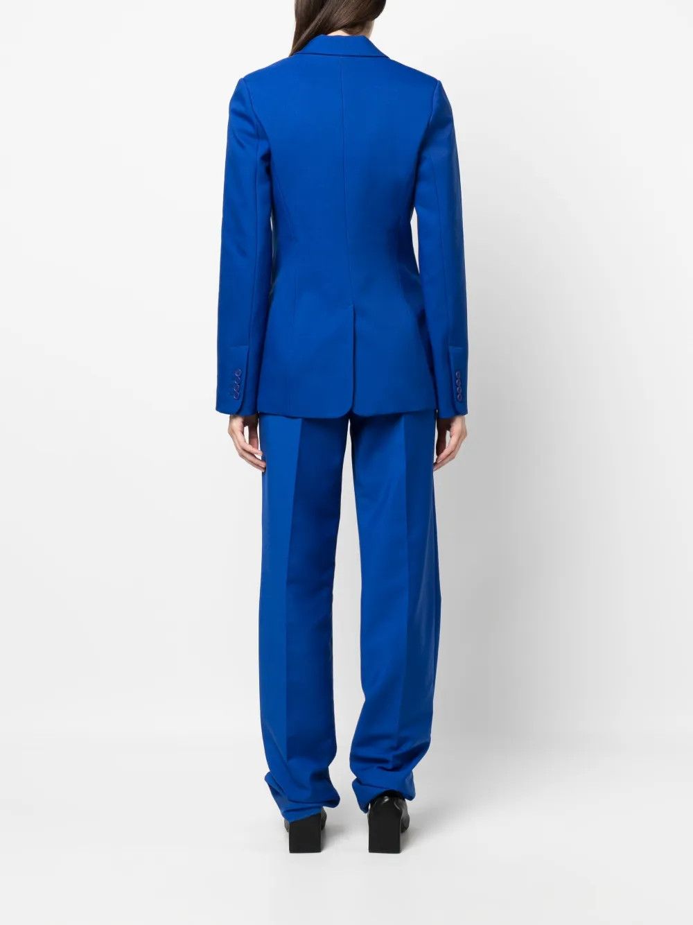 Off-White o1y1125 Blazer in Bright Blue Size S / US 4 / IT 40 - 4 Thumbnail