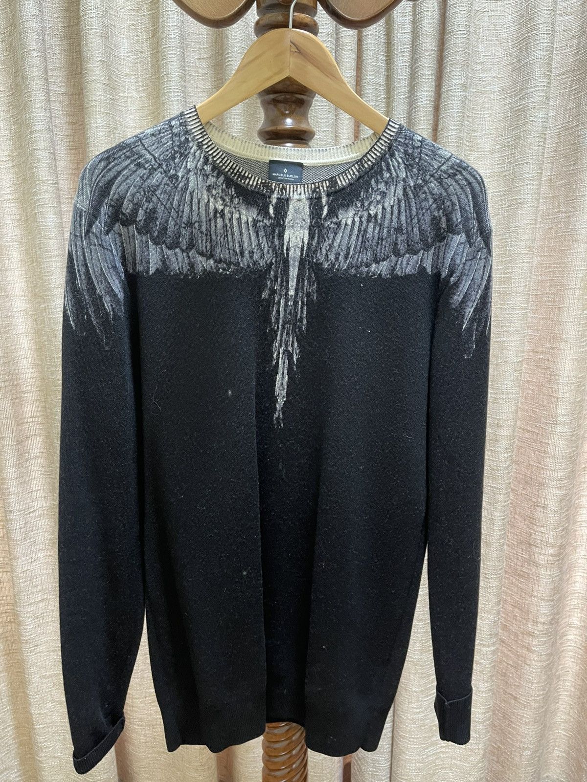 Marcelo Burlon Wings Wool Sweater