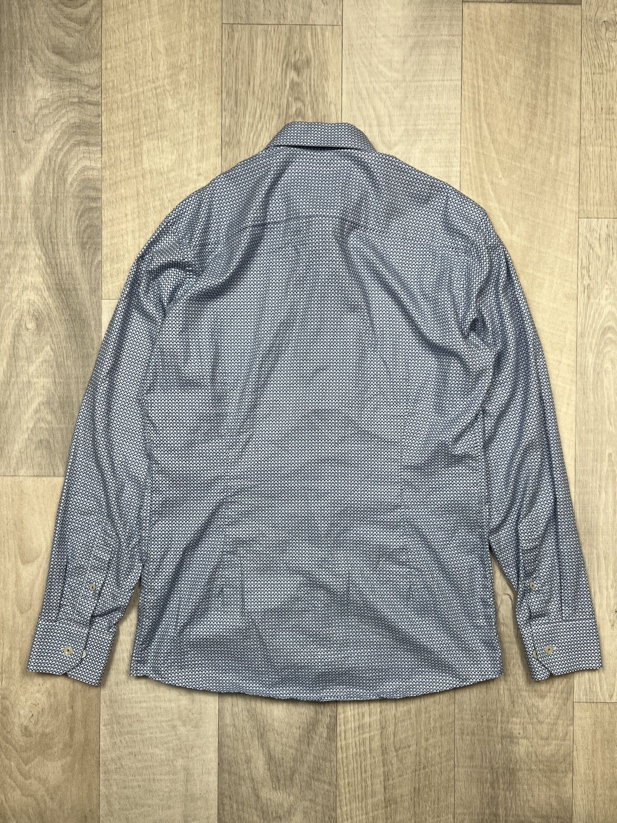 Eton Eton Geometric Pattern Shirt (Y0202) Size US M / EU 48-50 / 2 - 4 Thumbnail