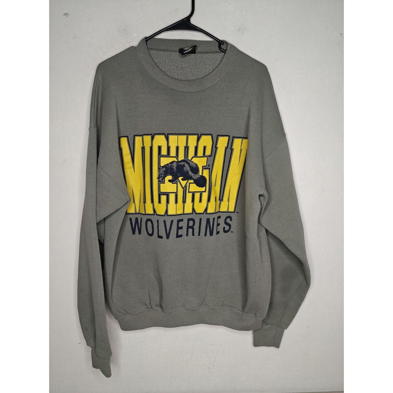 Vintage Michigan Wolverines Vintage Crewneck Graphic Sweatshirt Size Size US L / EU 52-54 / 3 - 2 Thumbnail