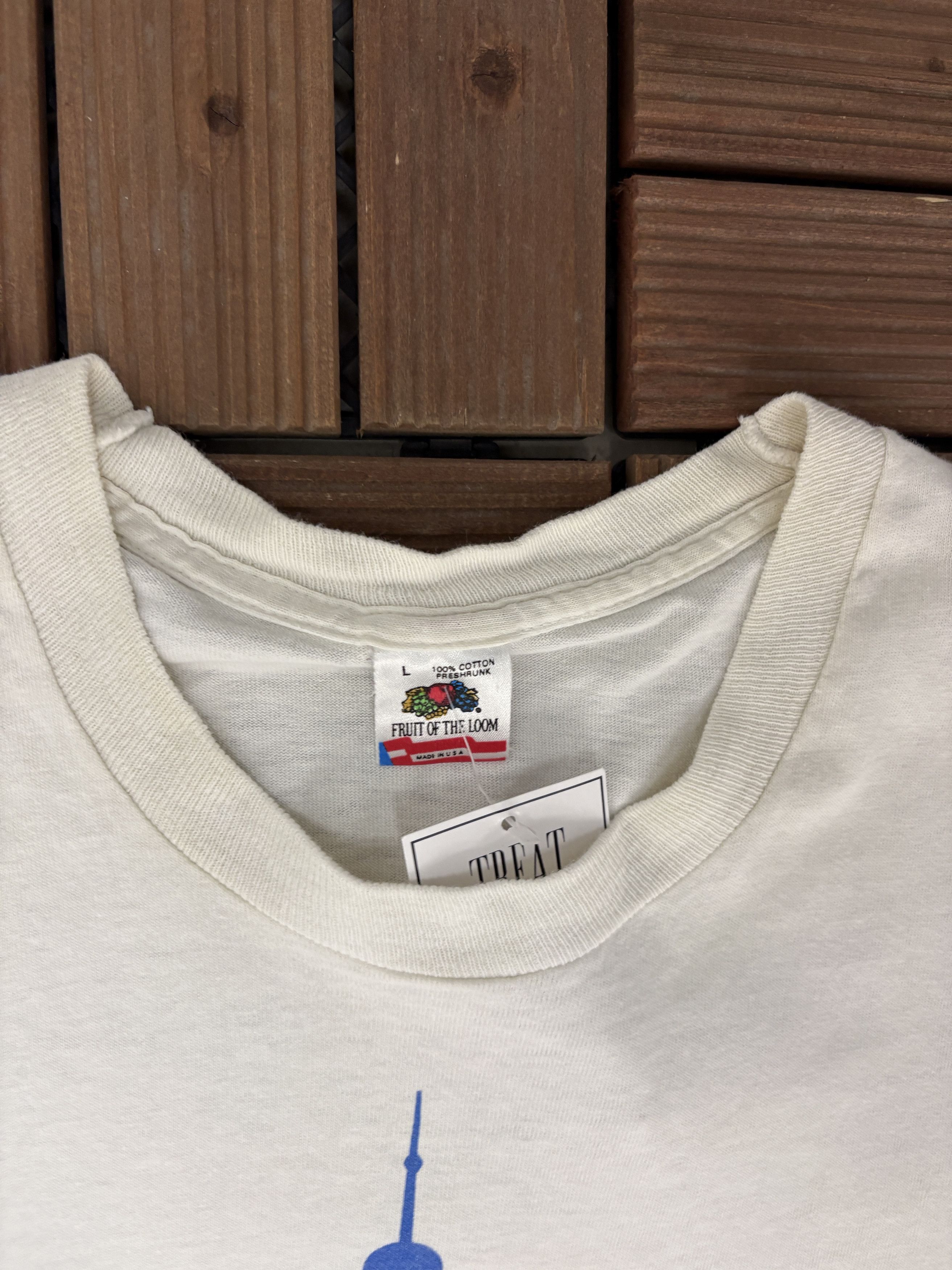 Vintage Trump Taj Mahal Casino & Resort Vintage White Tee Size US L / EU 52-54 / 3 - 5 Thumbnail