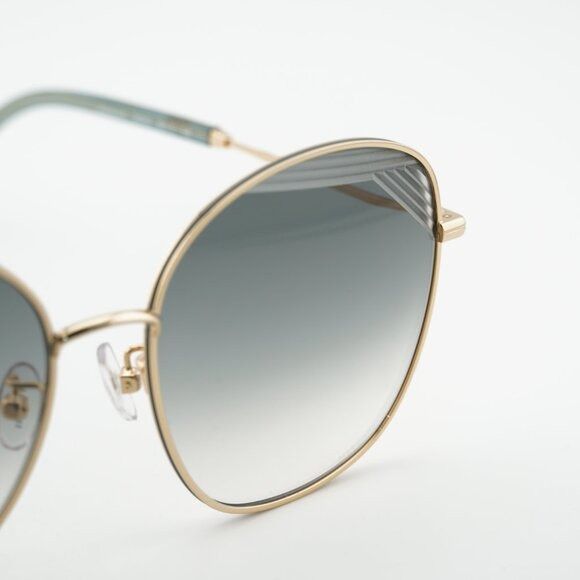 Missoni Missoni MIS 0014/S 0PEF 9O Sunglasses Gold/Green Geometric Size ONE SIZE - 8 Thumbnail