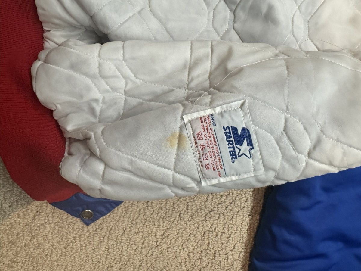 NBA × Starter Vintage 1985 New Jersey Nets Bomber Jacket Size US L / EU 52-54 / 3 - 7 Thumbnail