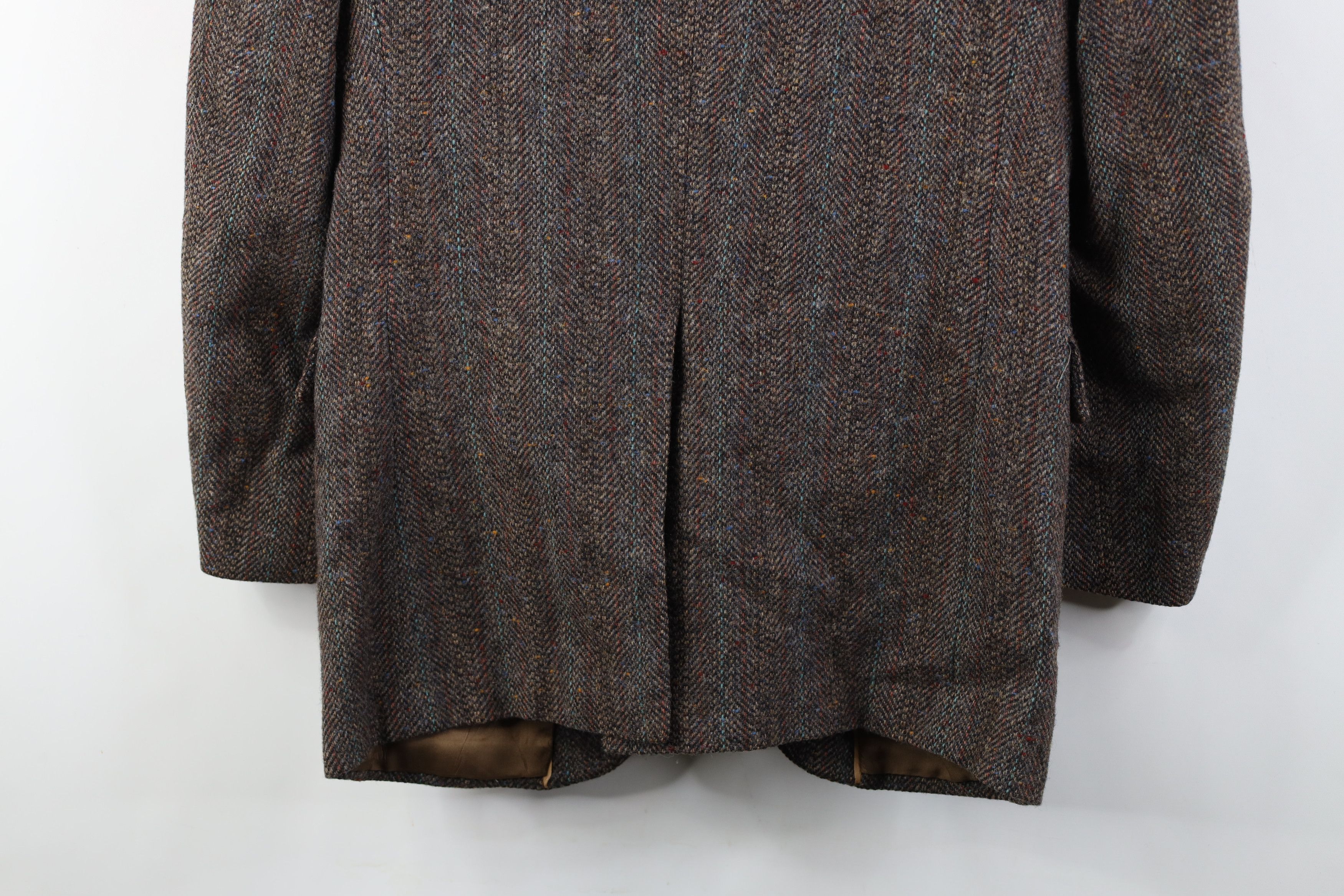 Vintage Vintage 60s Streetwear Wool Tweed Suit Blazer Jacket USA Size US XL / EU 56 / 4 - 17 Thumbnail