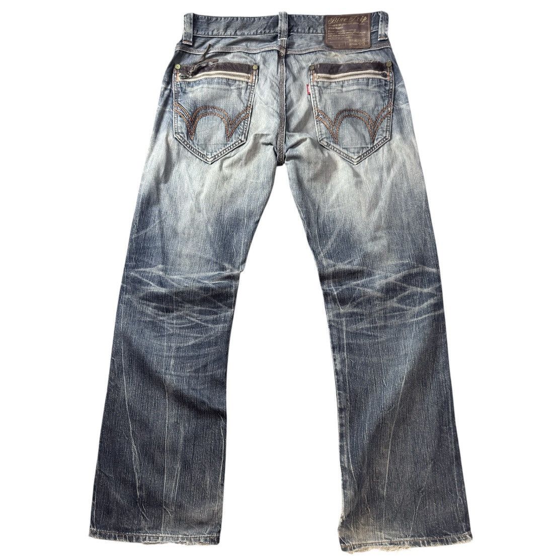 Kapital Insane ‼️ Flared Sick Japanese Edwin 503 Clawmark denim Size US 34 / EU 50 - 2 Thumbnail