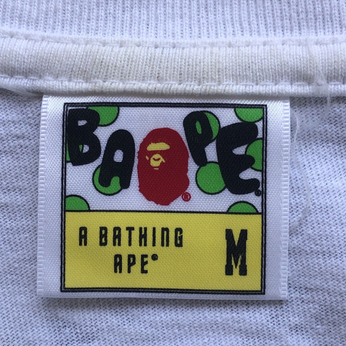 Bape A Bathing Ape Big Head X Bearbrick Tshirts Size US M / EU 48-50 / 2 - 7 Thumbnail