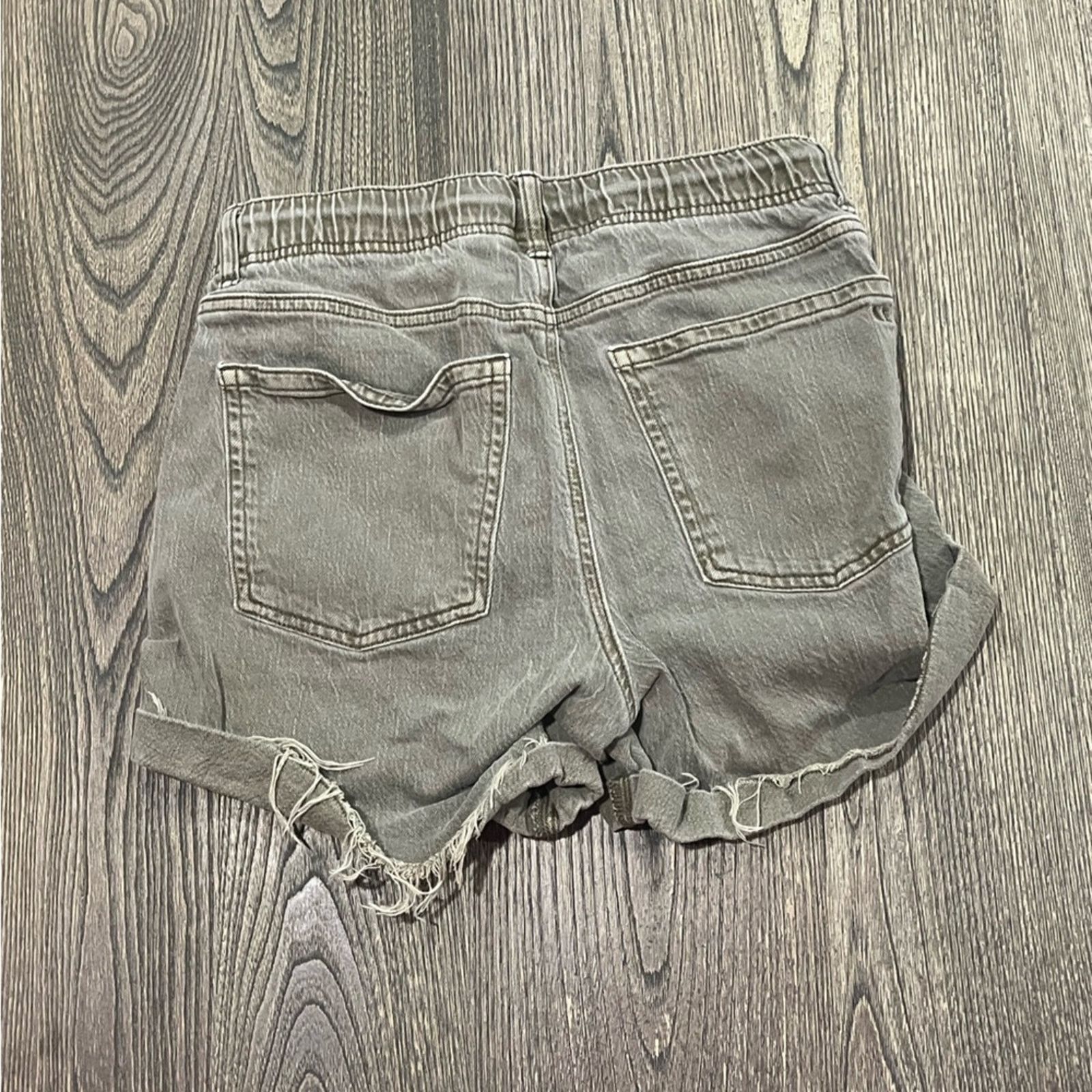 American Eagle Outfitters American Eagle Tomgirl Shorts Stretch Denim Green Size 4 Size 27" / US 4 / IT 40 - 7 Thumbnail