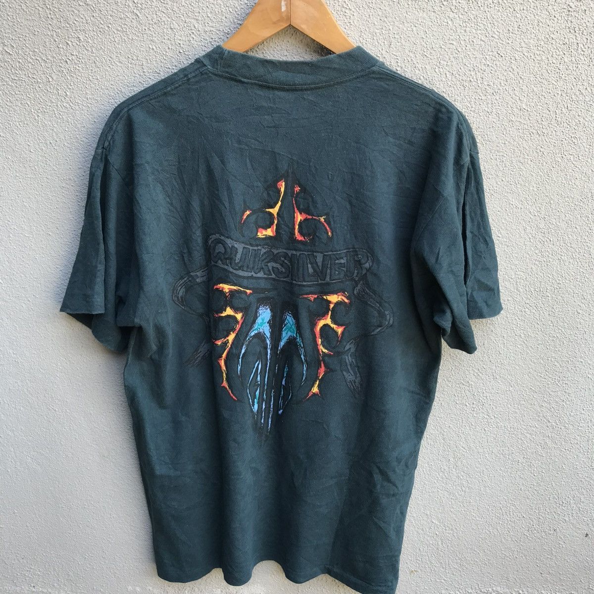 Quiksilver Vintage 90s QUIKSILVER usa tee surf skate Size US L / EU 52-54 / 3 - 3 Thumbnail