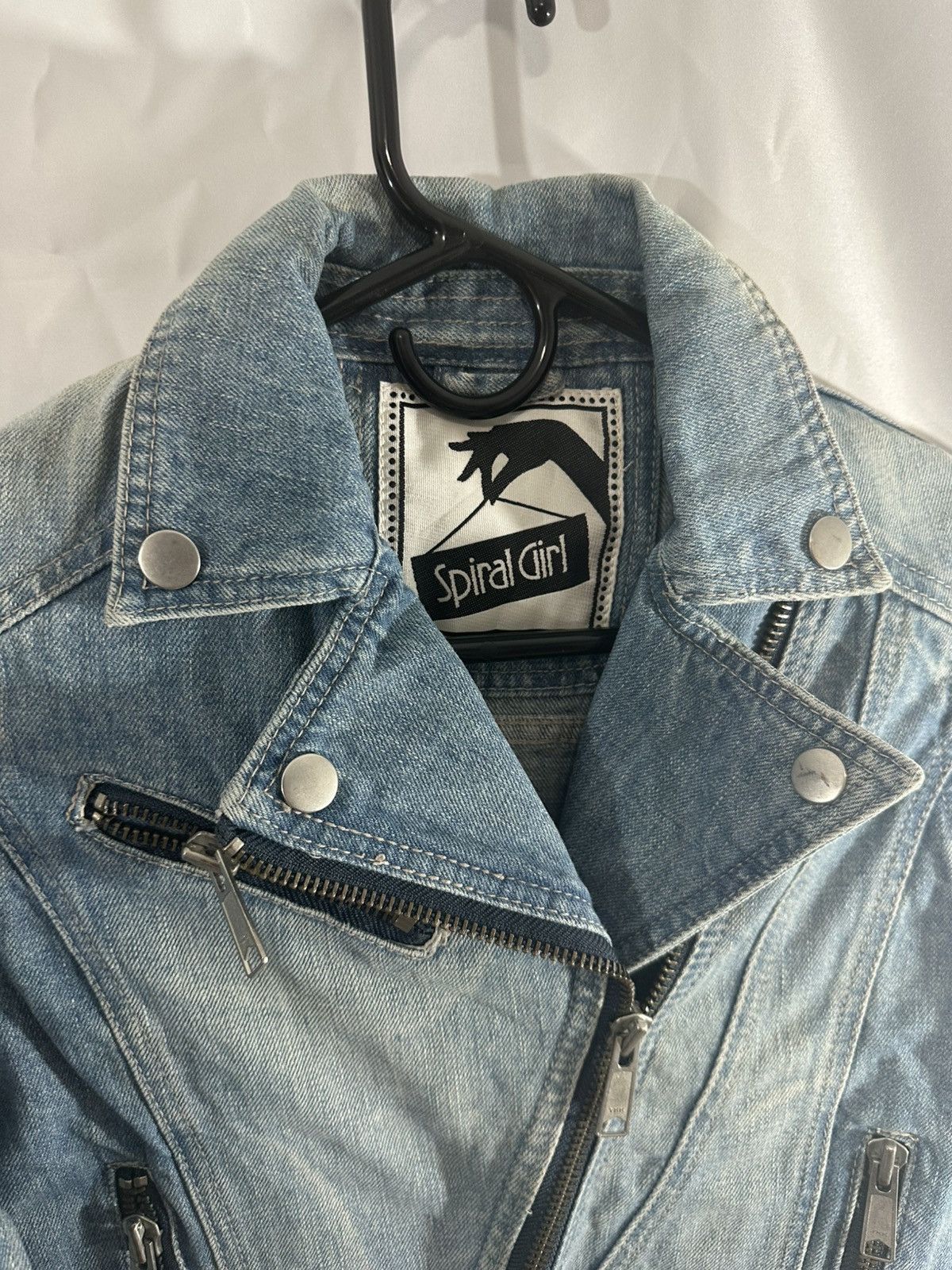 Vintage Spiral Girl Vintage Jacket Denim Size M / US 6-8 / IT 42-44 - 2 Thumbnail