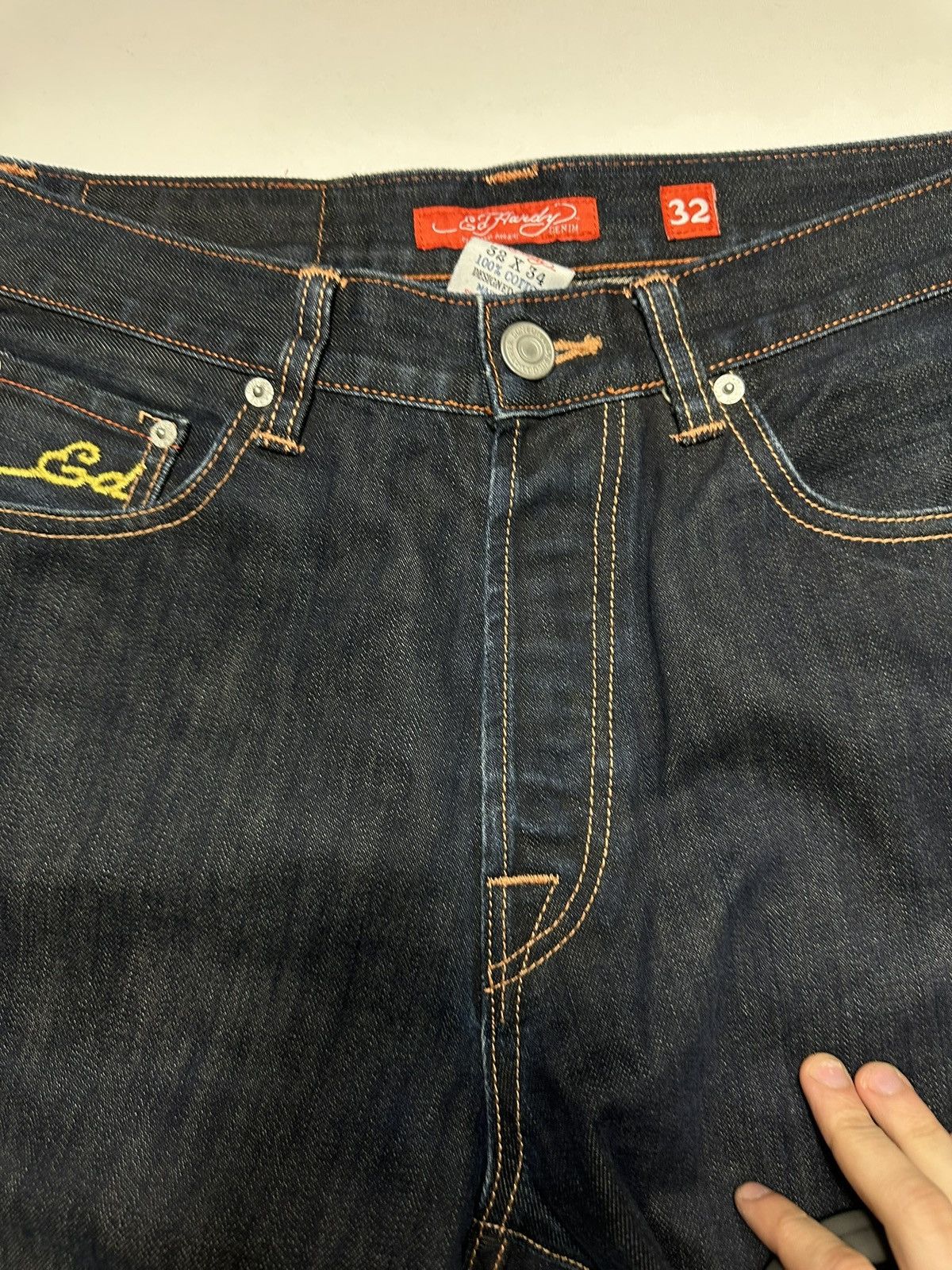 Ed Hardy Vintage Ed hardy Baggy Jeans Size US 32 / EU 48 - 11 Thumbnail