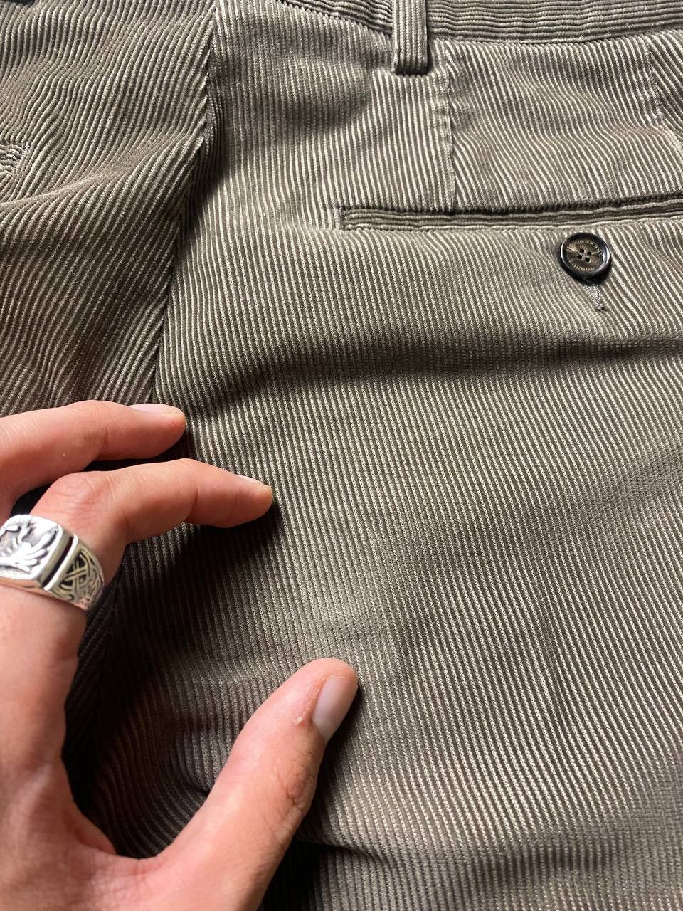 Burberry × Vintage Burberry London Velvet Pants Size US 30 / EU 46 - 10 Thumbnail