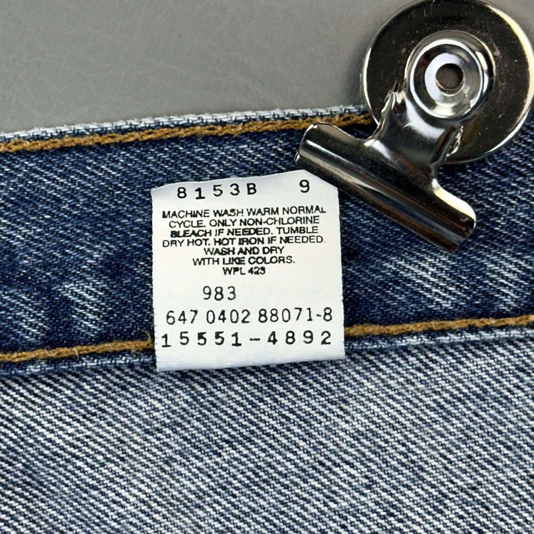 Levi's VINTAGE Levi's 550 Jeans Women's 14 Mis M Stone Wash Relaxed Tapered Leg 90s Cowboy Retro USA Denim 31in Inseam Womens Kate Size 36" / US 14 / IT 50 - 7 Thumbnail