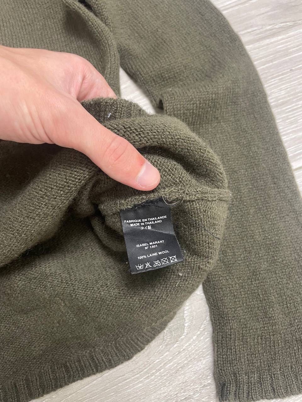 Isabel Marant Etoile × Japanese Brand × Vintage Vintage Isabel Marant Etoile Wool Sweater Y2K Size S / US 4 / IT 40 - 4 Thumbnail