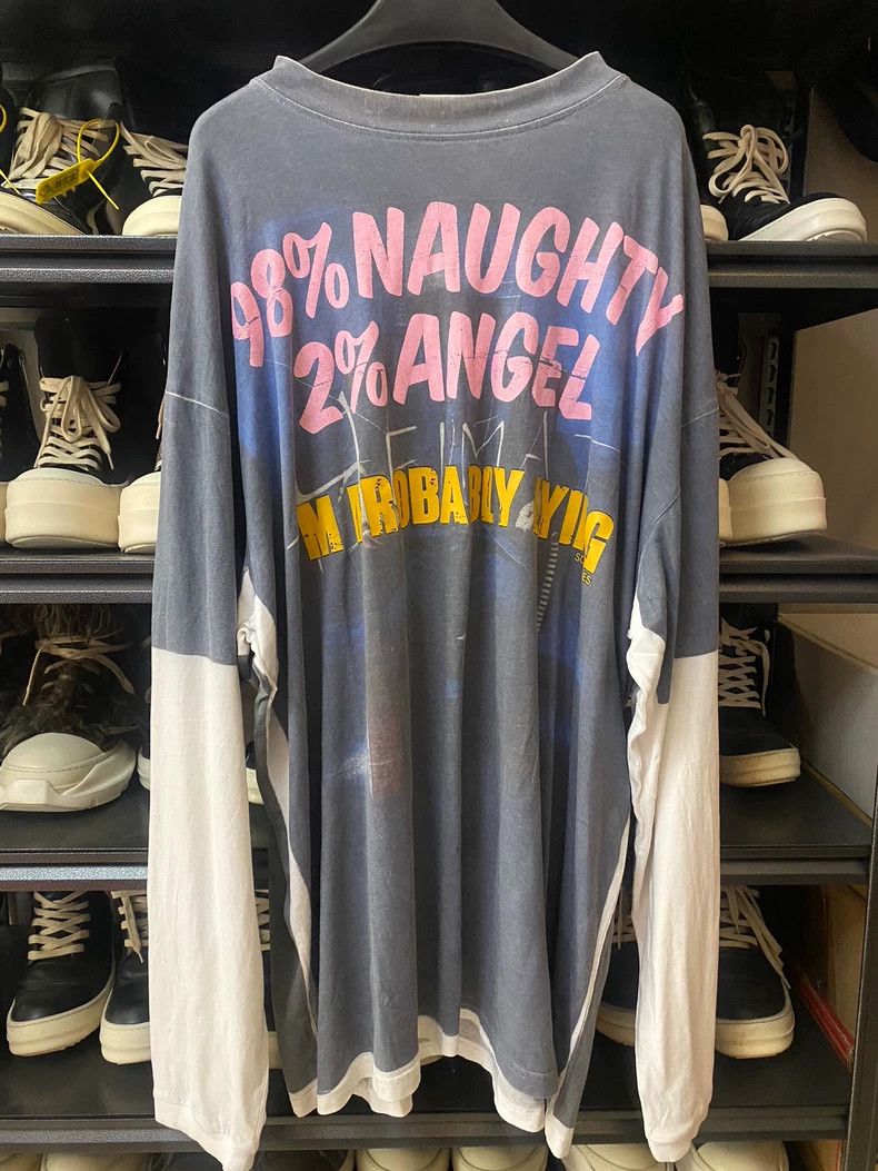 Vetements Vetements 18FW 3D Print Long Sleeve Shirt-yf Size US S / EU 44-46 / 1 - 1 Thumbnail