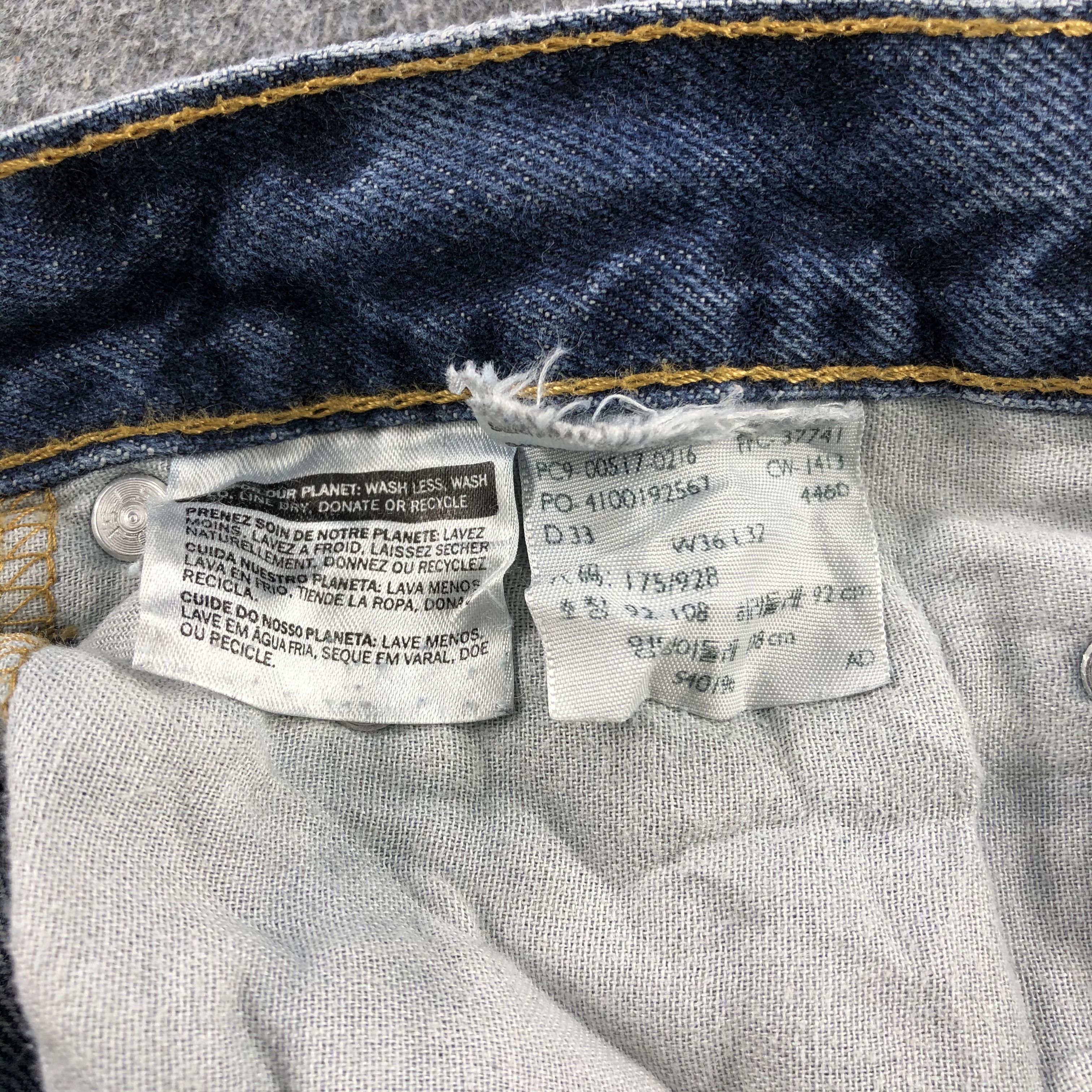 Levi's Vintage Blue Wash Levis 517 Jeans-J2203 Size US 35 - 15 Thumbnail