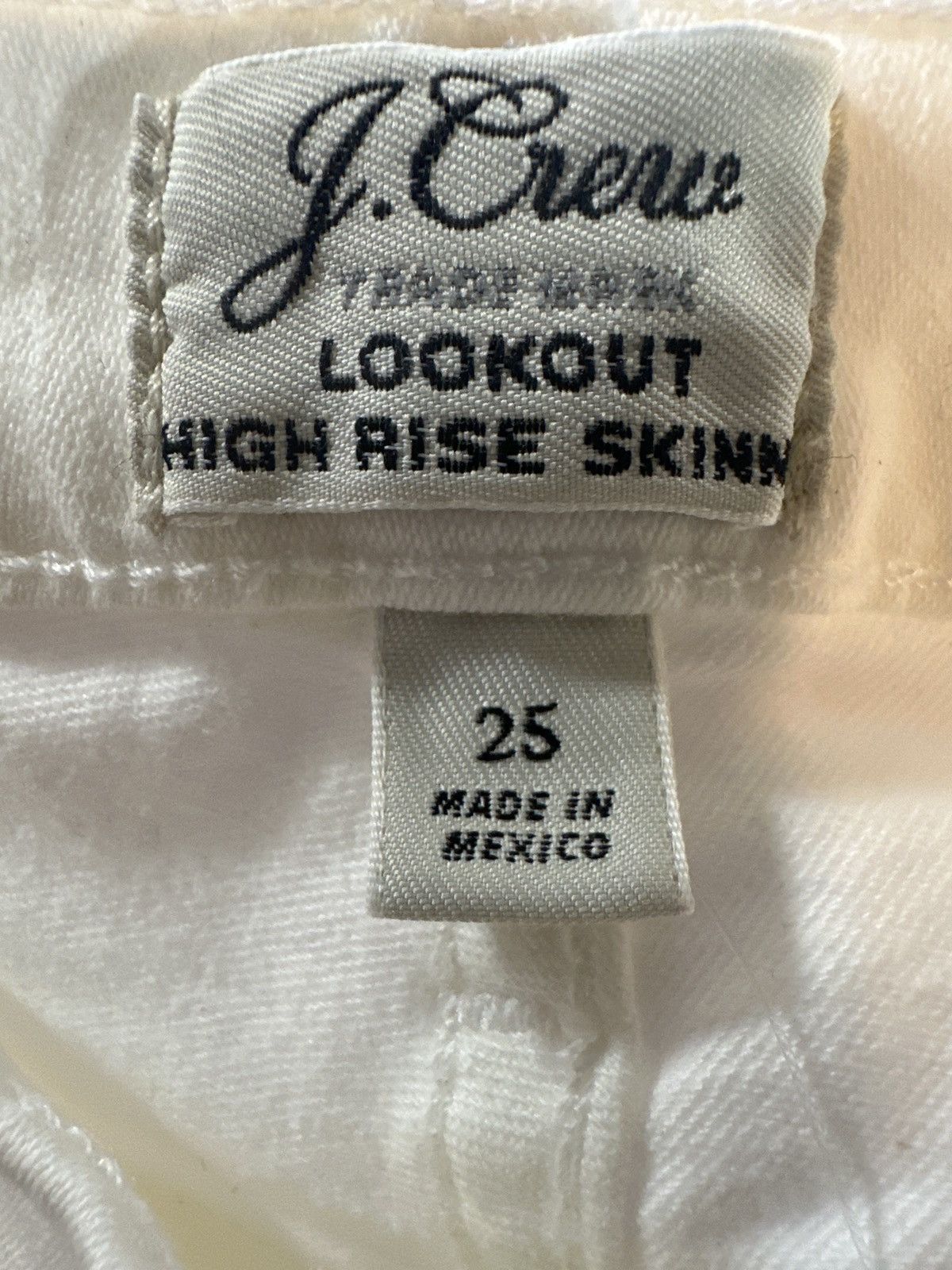 J.Crew J.Crew Lookout High Rise Skinny Jeans Size 25" / US 0 / IT 36 - 9 Thumbnail
