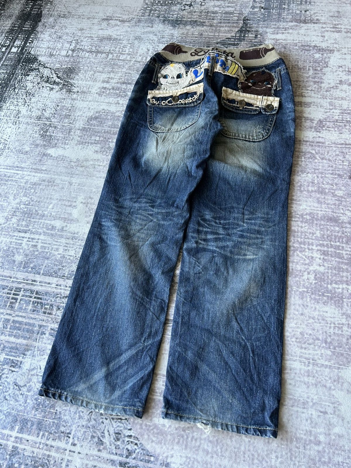 If Six Was Nine Lolita Cute Baby Jeans Size US 27 - 3 Thumbnail