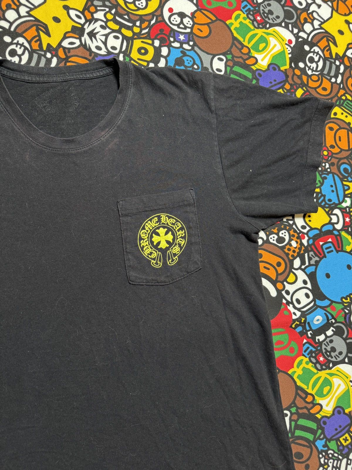 Chrome Hearts Chrome Hearts Black Made In Hollywood Logo Tee Size US M / EU 48-50 / 2 - 4 Thumbnail