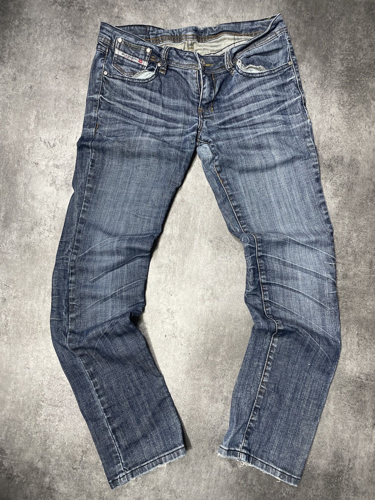 Diesel 🔥RARE🔥Diesel Vintage 90s Denim Pants Rare Hype Y2K Size US 28 / EU 44 - 2 Thumbnail