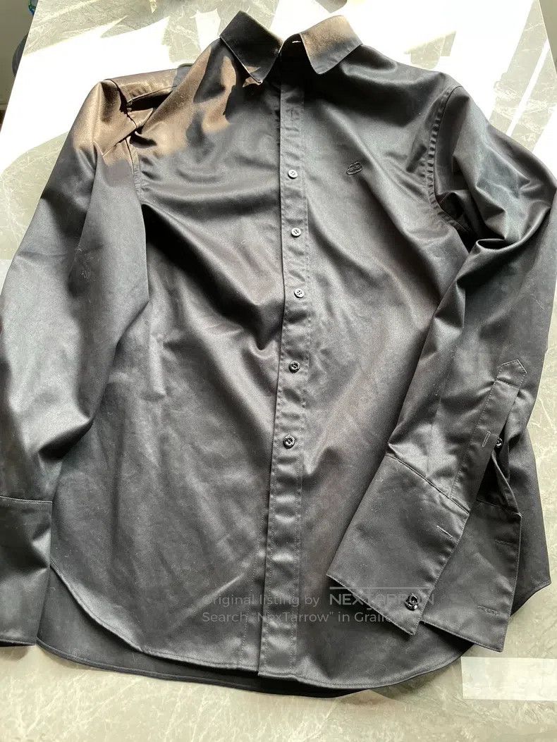 Balenciaga Balenciaga Black Graffiti Shirt Jacket Size XS / US 0-2 / IT 36-38 - 1 Thumbnail