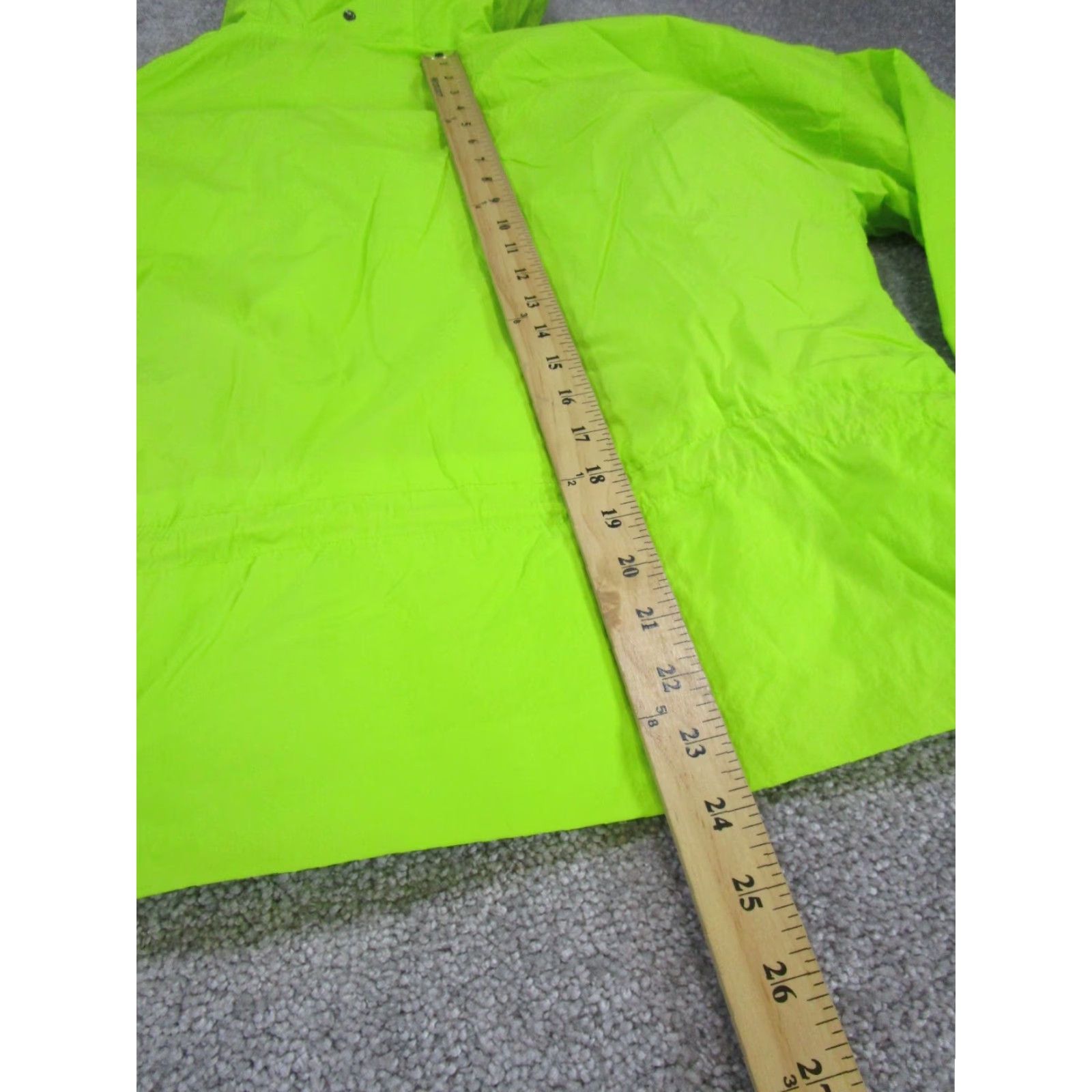 Lucky Brand VINTAGE Lucky Brand Women's Windbreaker Jacket Small Hooded Lightweight Green Casual Nylon Softshell 90s Womens Size S / US 4 / IT 40 - 4 Thumbnail