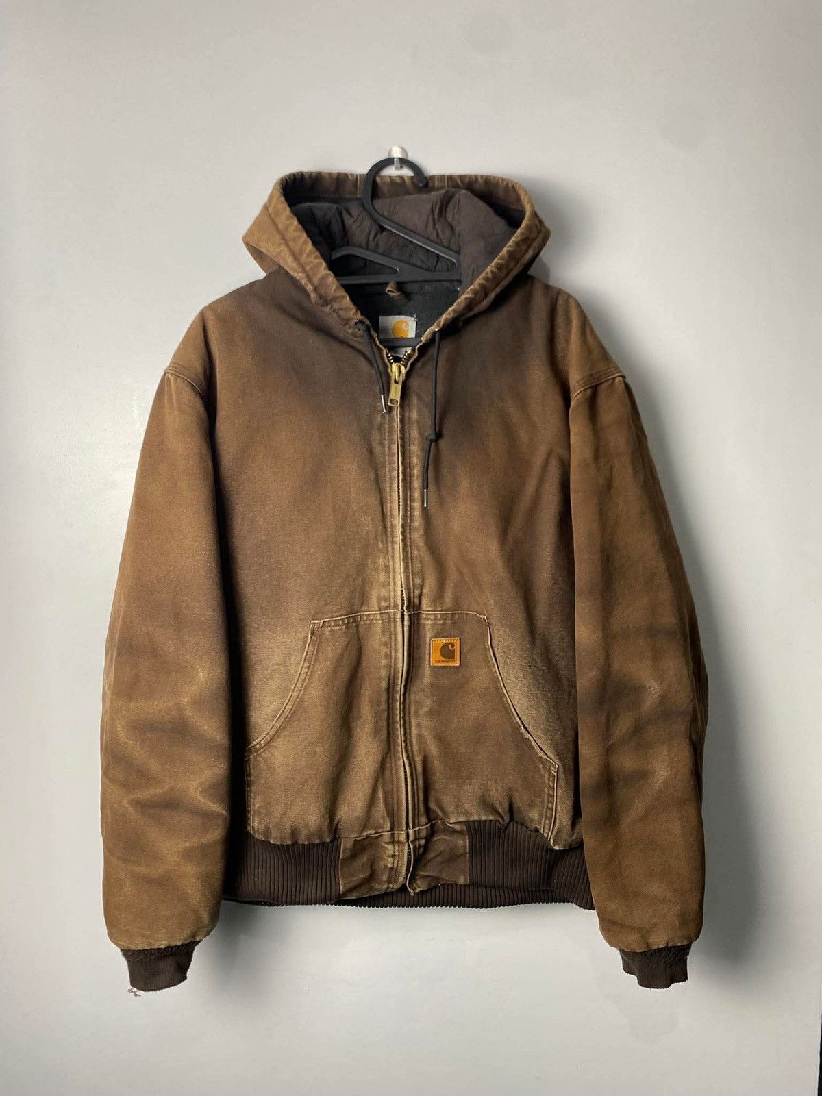 Carhartt Vintage Choco Brown Carhartt Canvas Duck Active Jacket Size US M / EU 48-50 / 2 - 3 Thumbnail