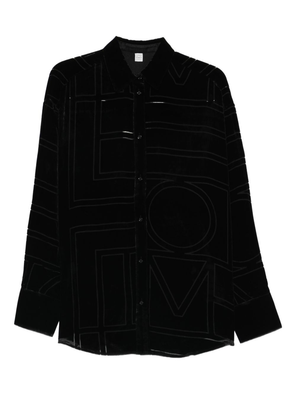 Toteme MONOGRAM PAJAMA SHIRT Size XS / US 0-2 / IT 36-38 - 1 Thumbnail