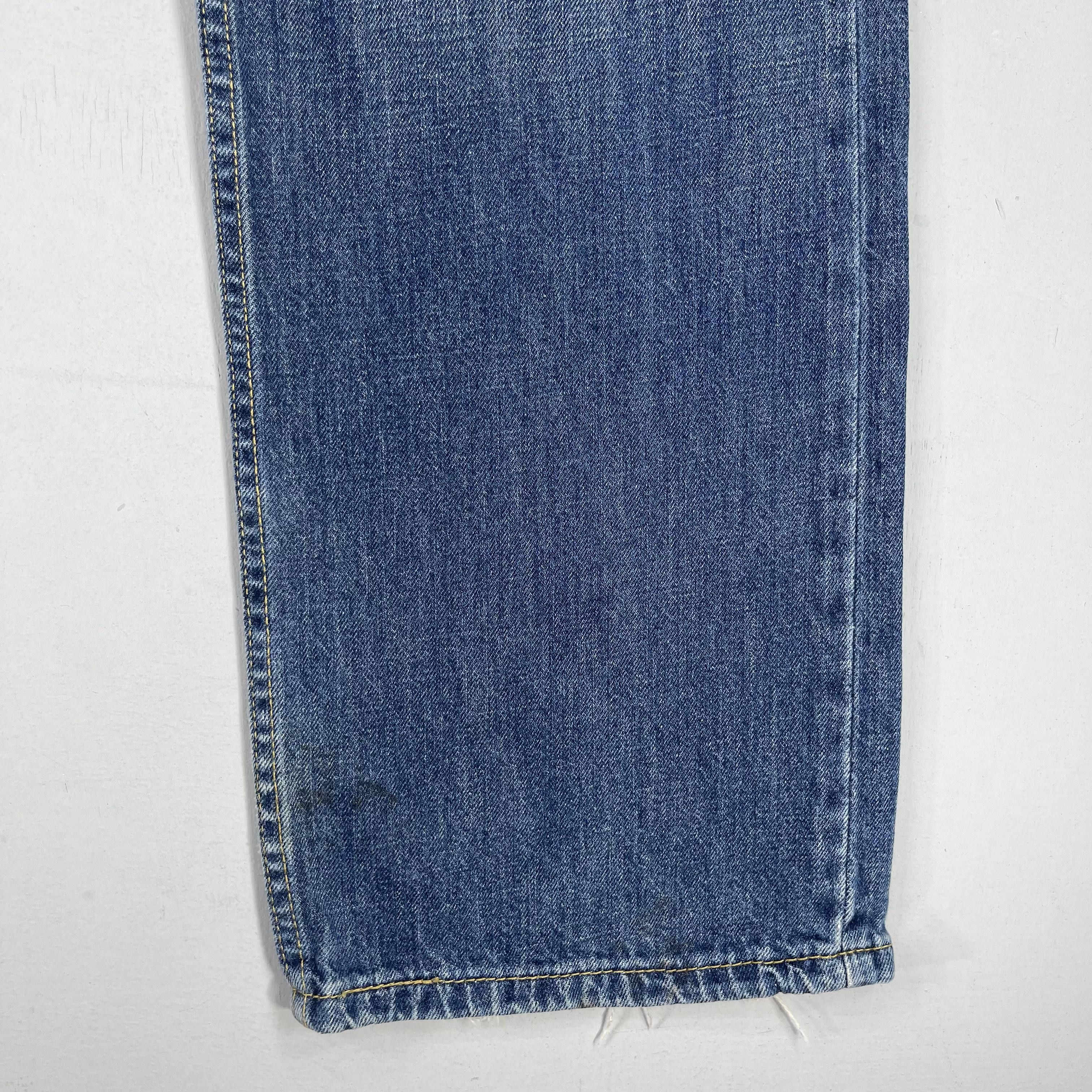Levi's × Vintage Size 38 Vintage Levis 514 Distressed Slim Straight Jeans Size US 38 / EU 54 - 4 Thumbnail
