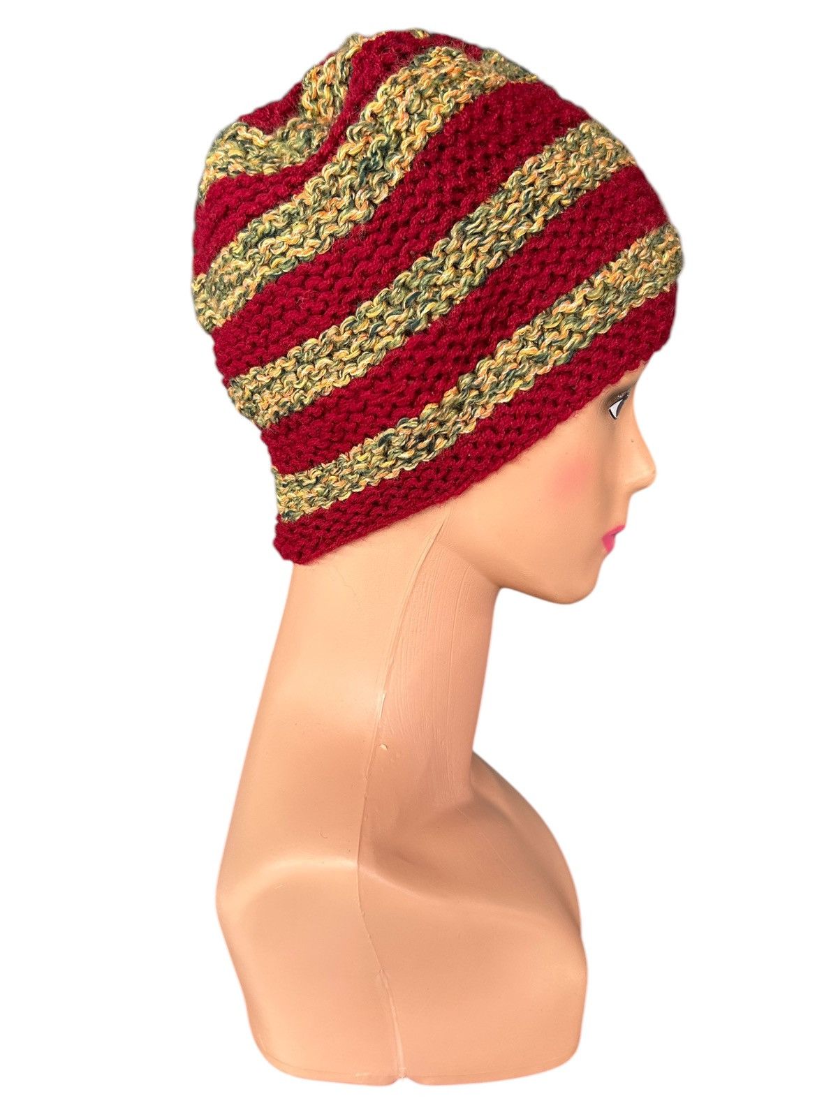 Japanese Brand × Kapital × Vintage Crochet Knitted Handmade Beanie Hats Size ONE SIZE - 1 Thumbnail