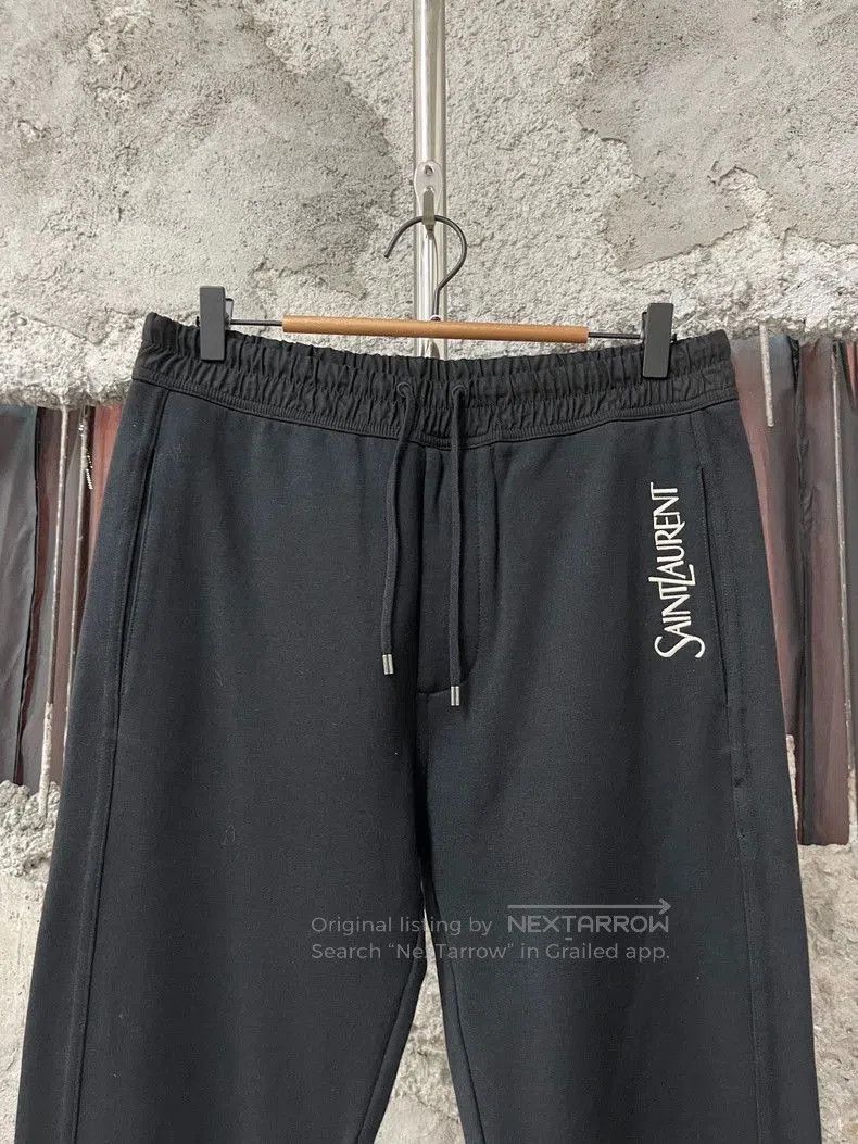 Saint Laurent Paris Saint Laurent Embroidered Jogger Sweatpants Size US 30 / EU 46 - 3 Thumbnail