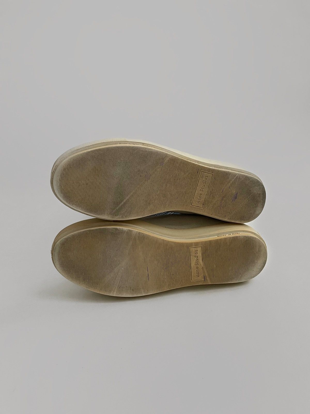 Acne Studios Acne Studios leather platform distressed shoes Size US 8 / IT 38 - 10 Thumbnail