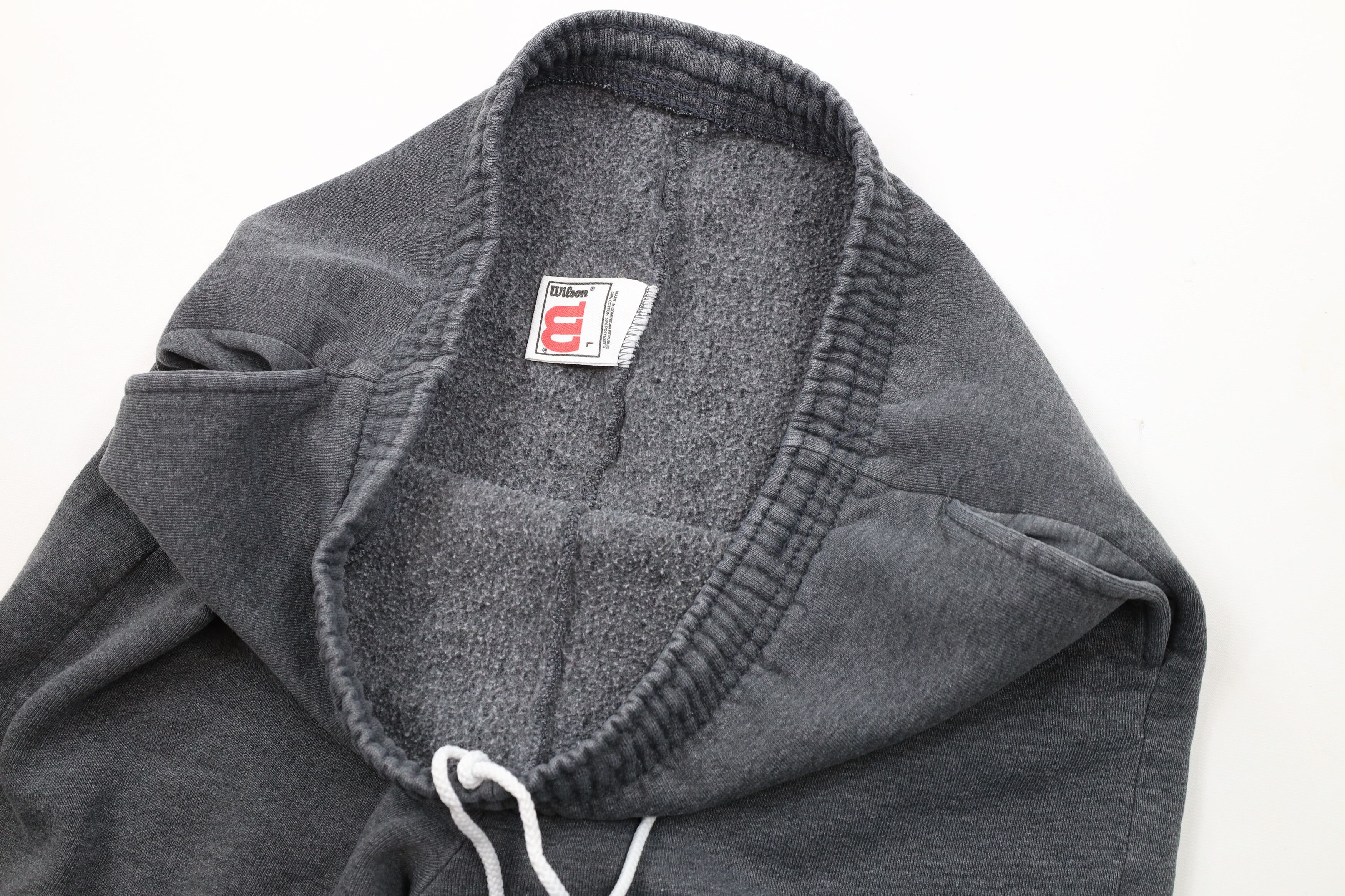 Vintage Vintage 90s Wilson Heavyweight Sweatpants Joggers Pants Gray Size US 36 / EU 52 - 8 Thumbnail