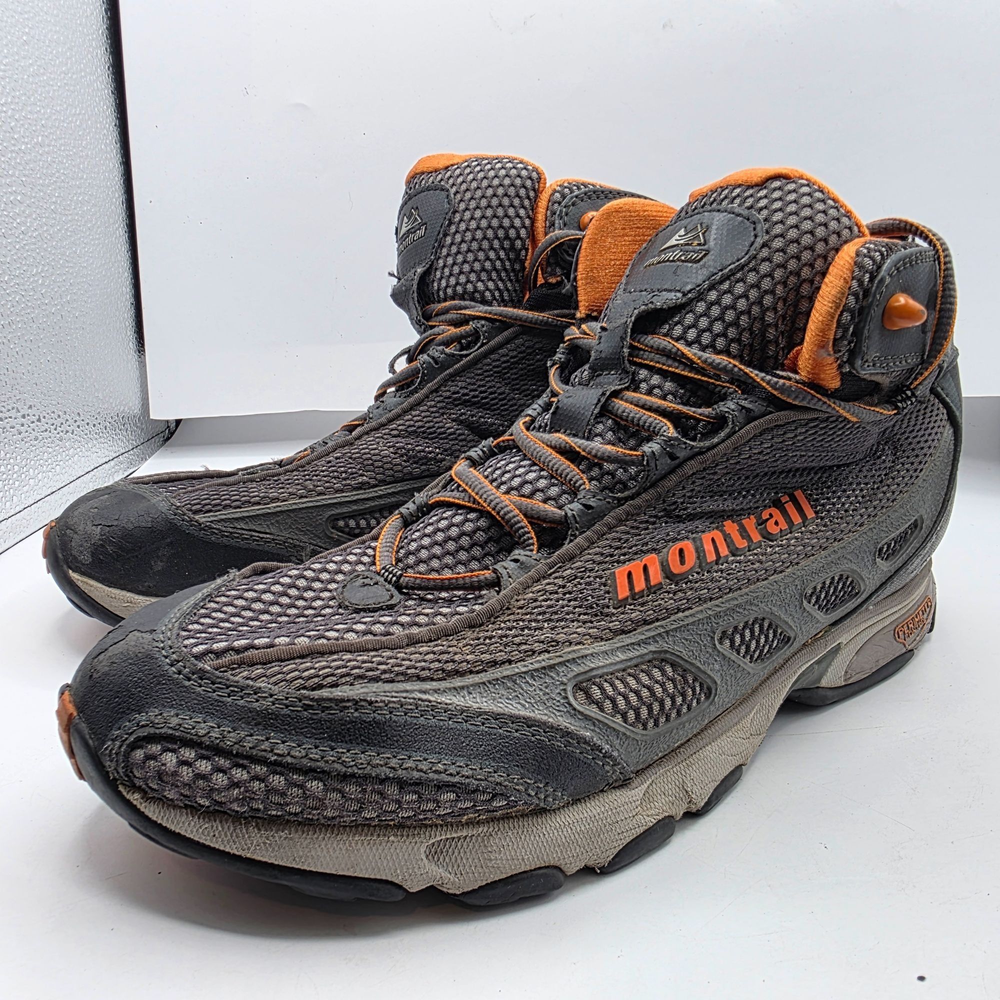 Other Montrail Hardrock Mid GTX Mens Size 12 Gray Orange Hiking Bo Size US 12 / EU 45 - 4 Thumbnail