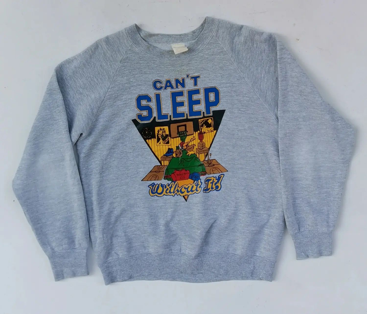 Other Vintage!!! Can't Sleep Without it! Big Logo Sweatshirt Size US M / EU 48-50 / 2 - 1 Thumbnail