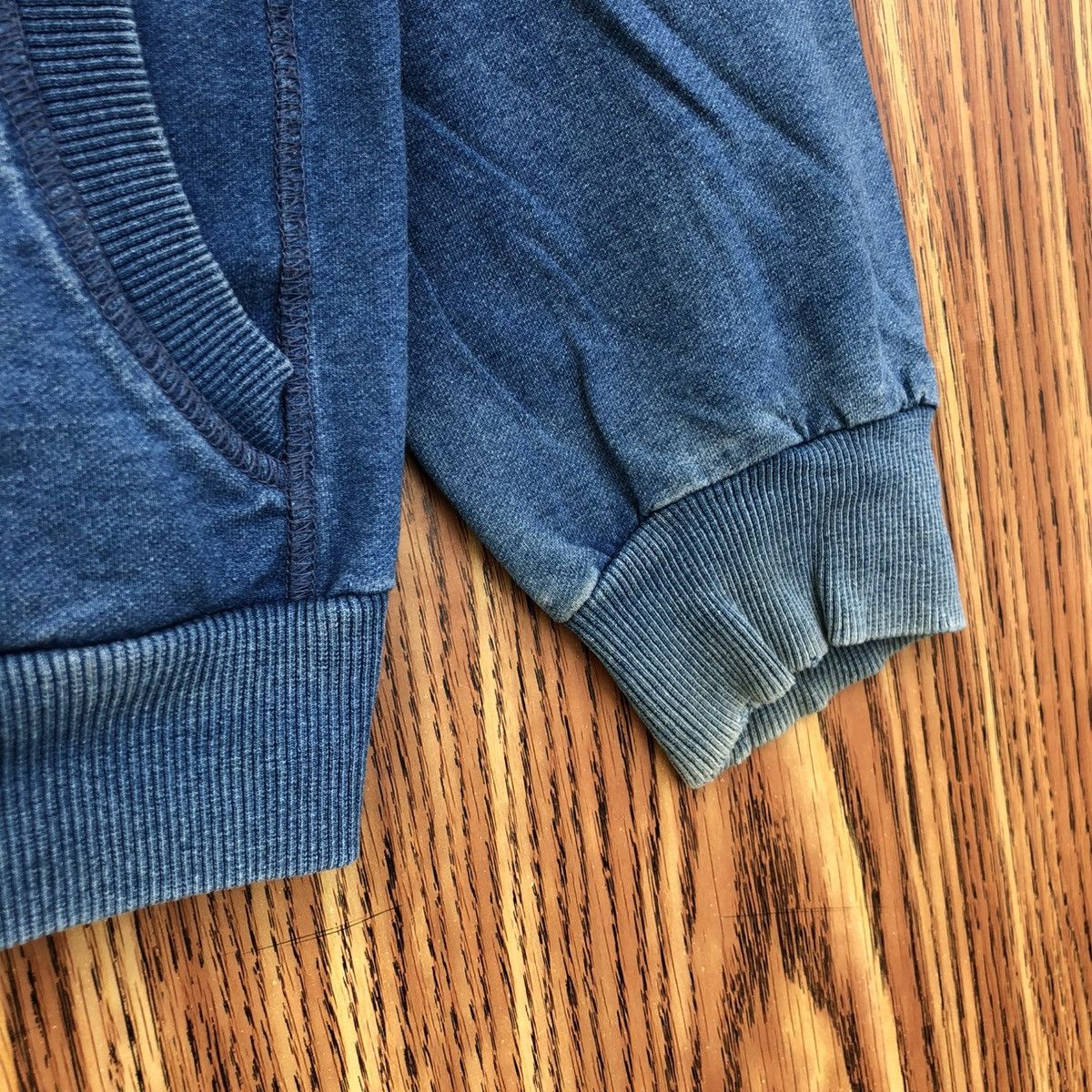 Issey Miyake Vintage Ne-Net By Issey Miyake Indigo Jacket Zipper Size US L / EU 52-54 / 3 - 4 Thumbnail