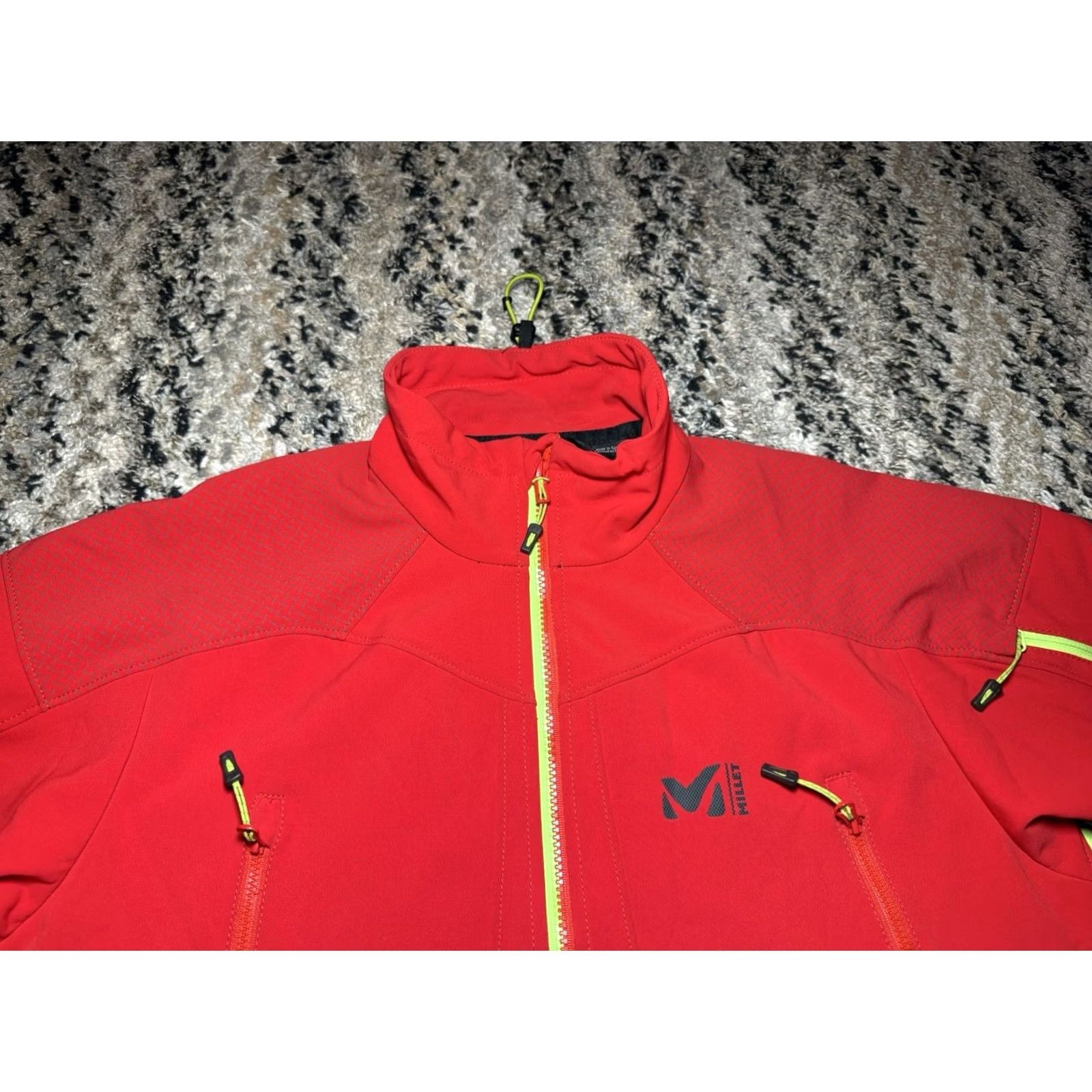 Vintage Millet Roc & Ice Windstopper Performance Softshell Jacket Mens M Outdoors Red Windstopper Jacket Mens Climate Outdoor Top Size US M / EU 48-50 / 2 - 4 Thumbnail