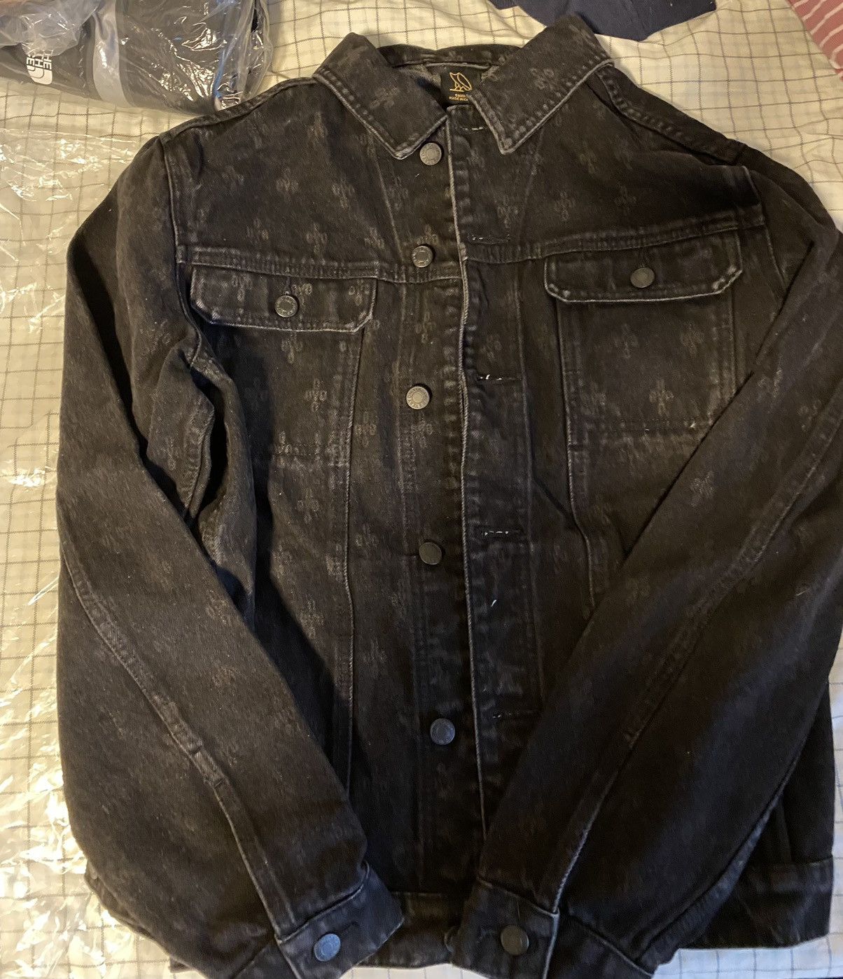 October's Very Own OVO Monogram denim trucker jacket Size US S / EU 44-46 / 1 - 1 Thumbnail
