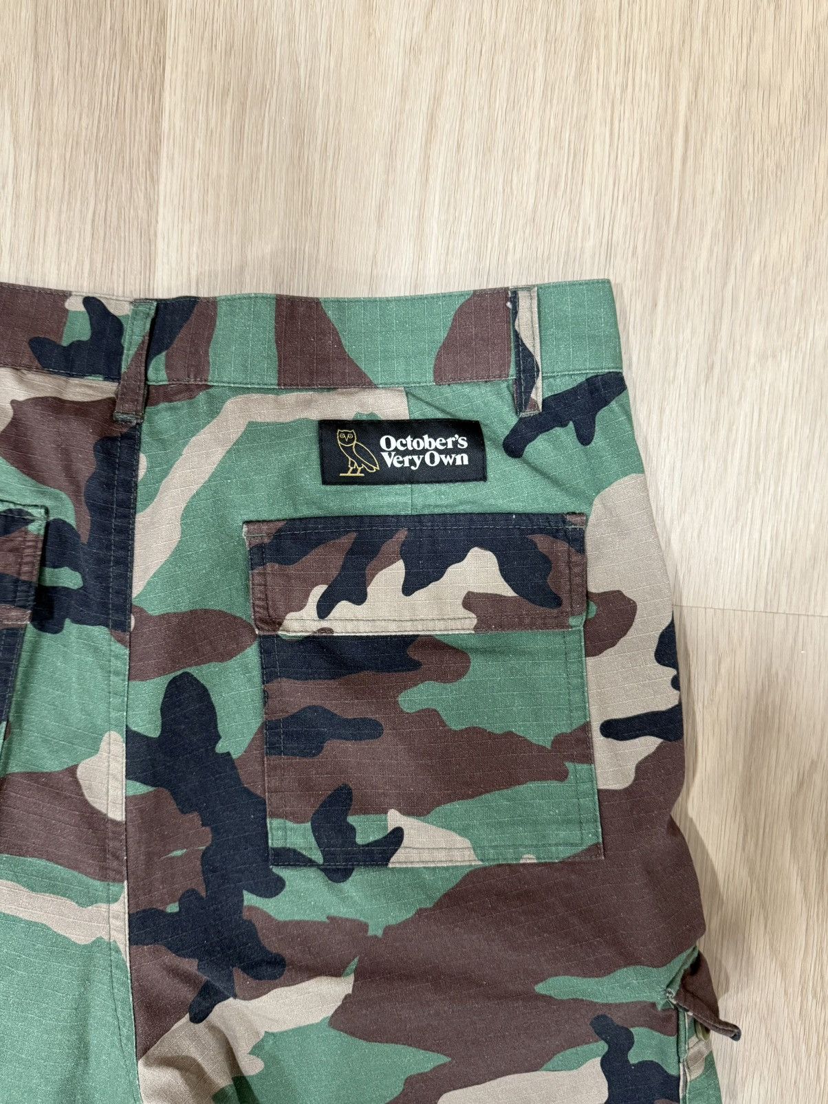 October's Very Own OVO - CAMO CARGO PANTS Size US 32 / EU 48 - 3 Thumbnail