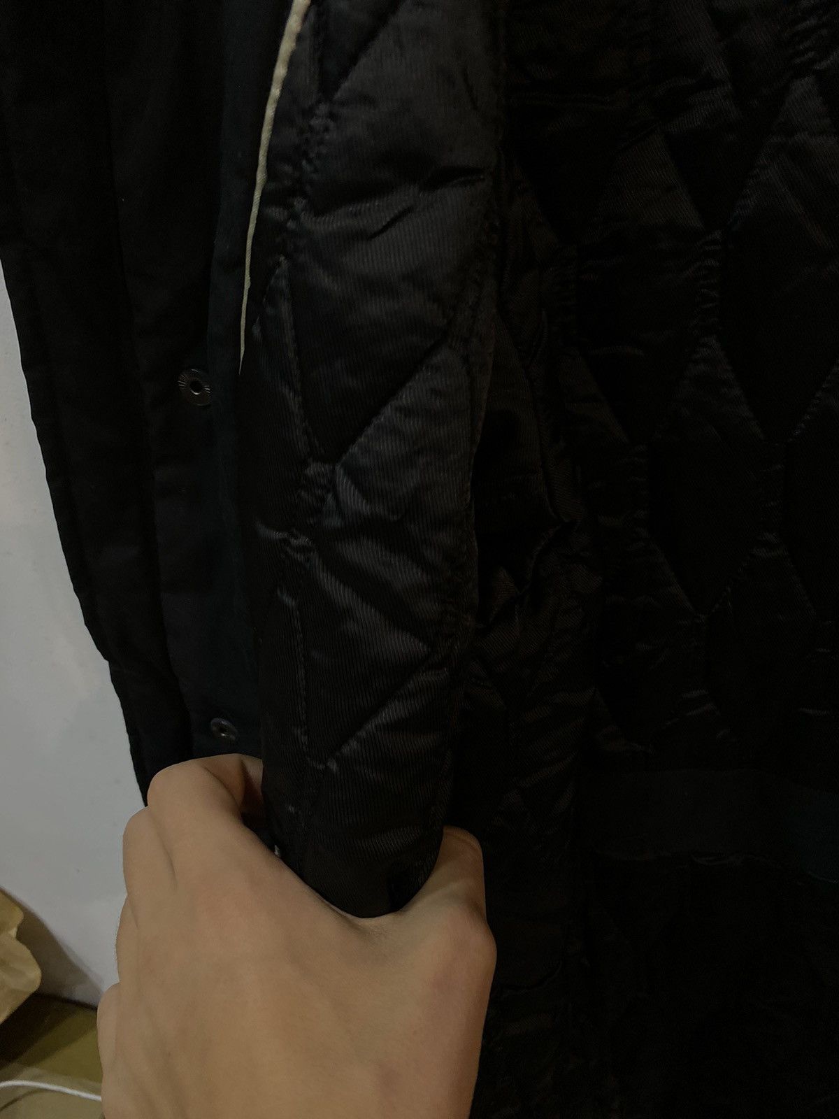 Yves Saint Laurent Winter Warm YSL Jacket Black Vintage Parka Bomber Size US S / EU 44-46 / 1 - 14 Thumbnail