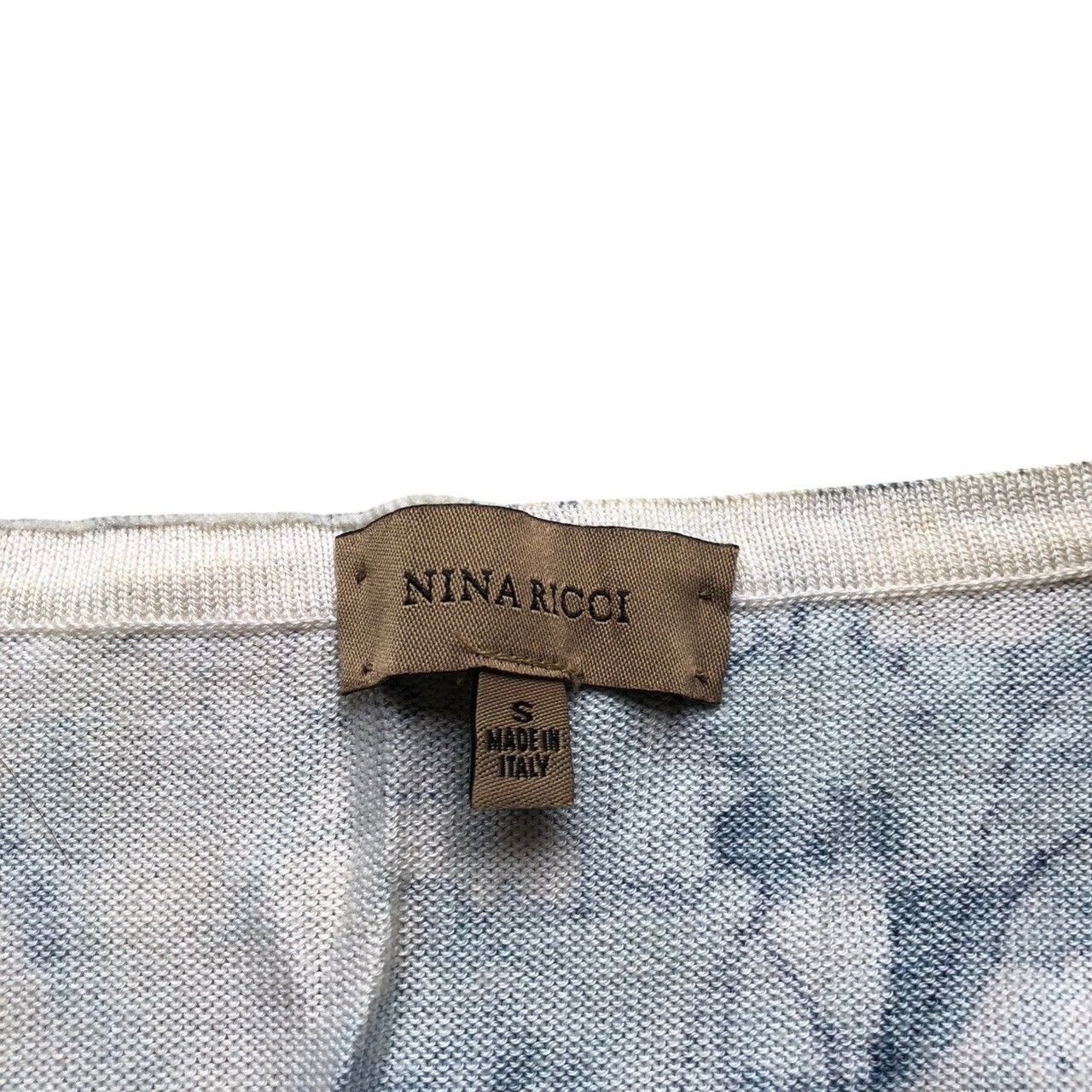 Nina Ricci × Vintage Vintage Nina Ricci Full Print Cardigans Button Ups Size S / US 4 / IT 40 - 6 Thumbnail