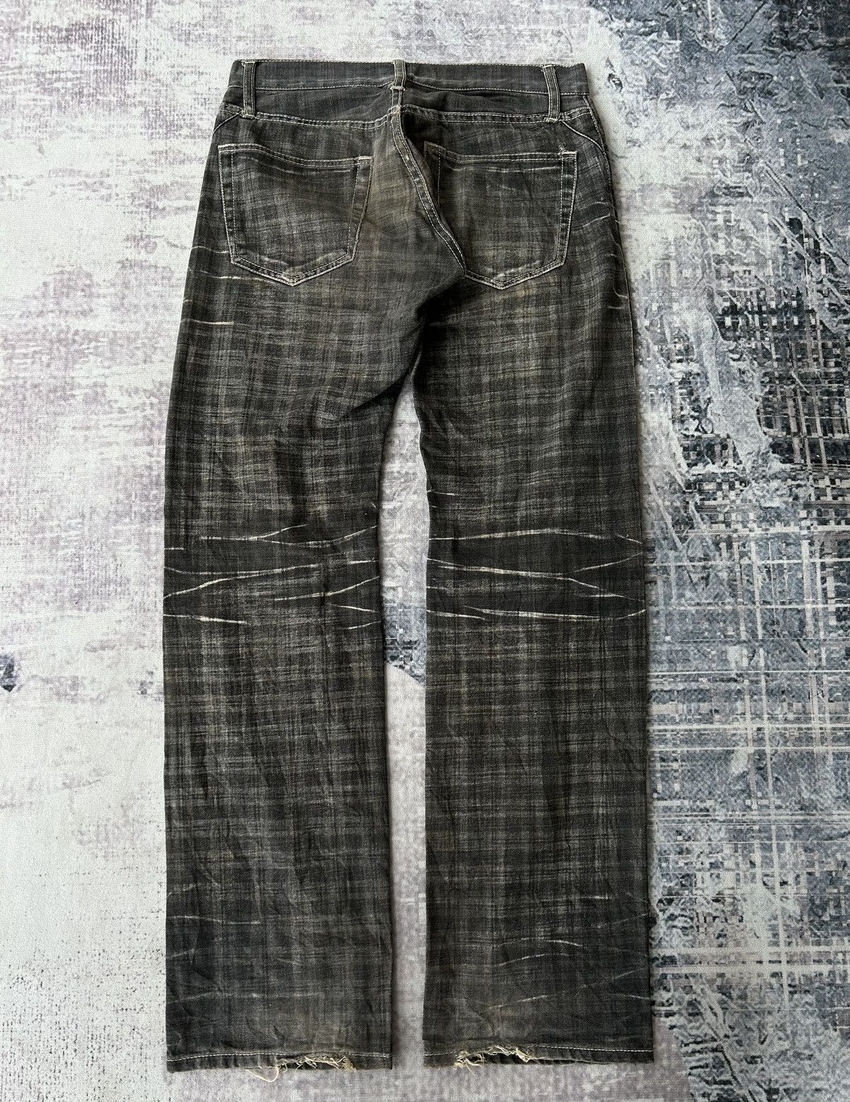 Japanese Brand Y2k Rock Punk Style Jeans Size US 31 - 3 Thumbnail
