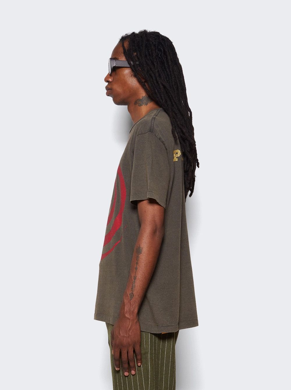 Gallery Dept. o1gr1nt0426 Lost T-Shirt in Faded Black Size US XXL / EU 58 / 5 - 4 Thumbnail