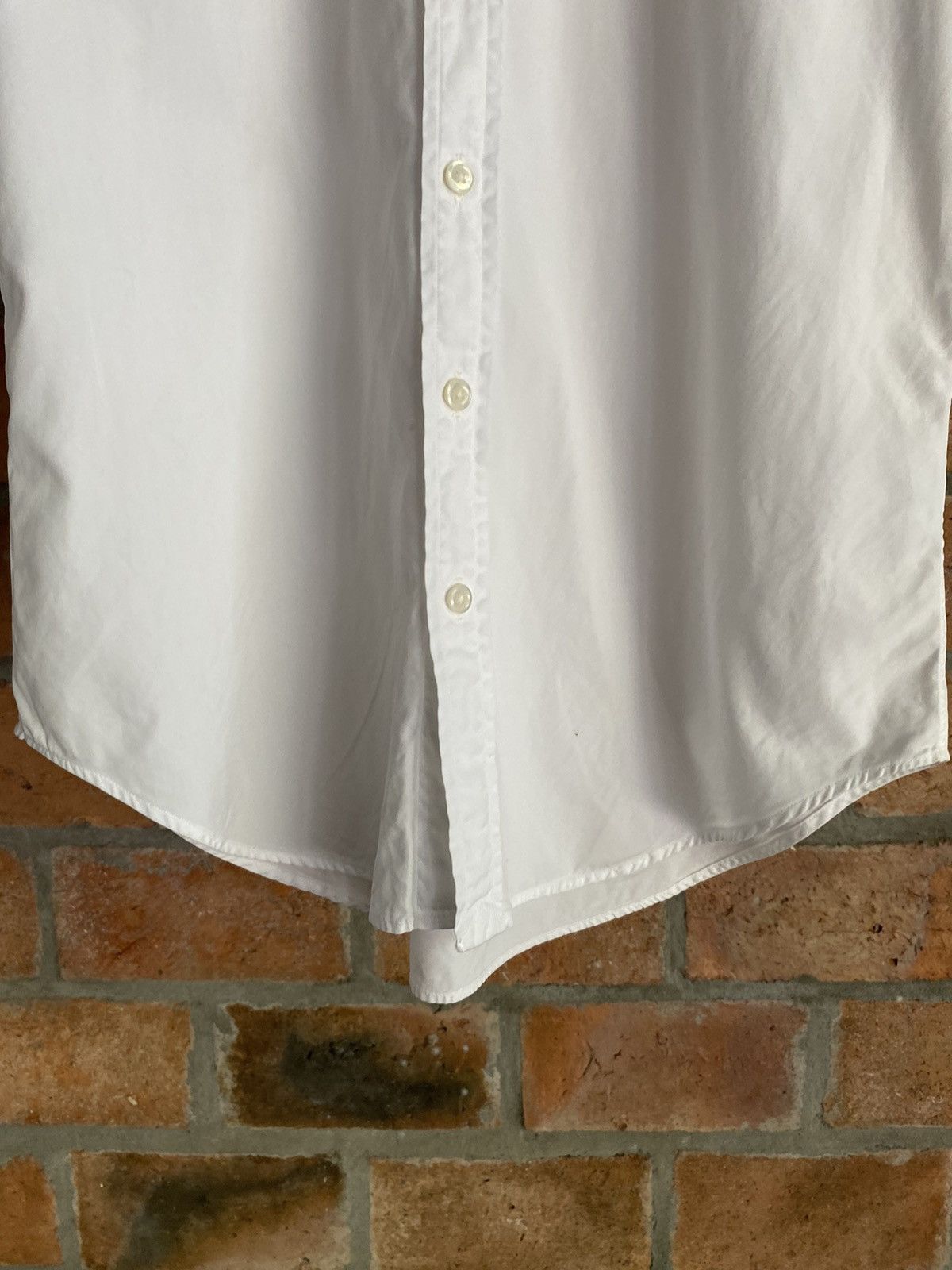Polo Ralph Lauren POLO RALPH LAUREN White Short-Sleeve Button-Up Shirt Size M / US 6-8 / IT 42-44 - 14 Thumbnail