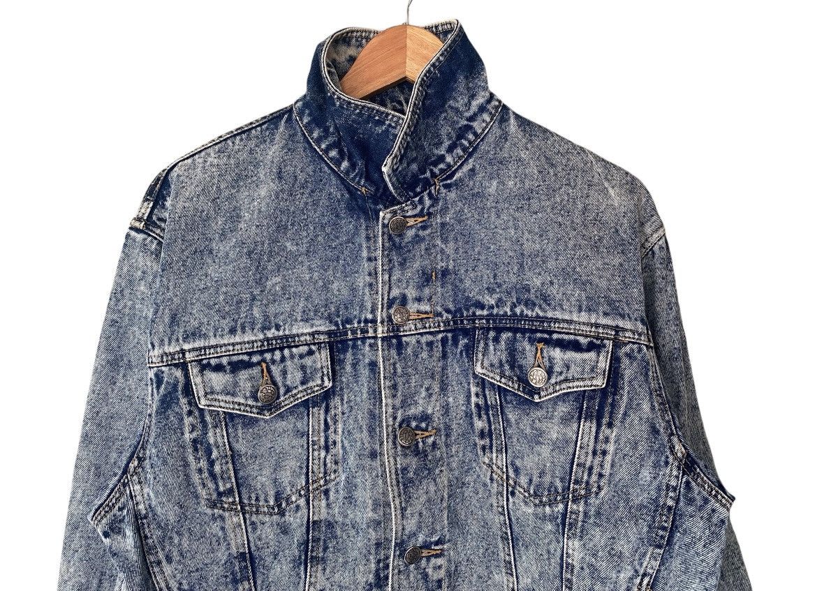 If Six Was Nine Rare POONER’S Denim Jacket Stonewash Size US M / EU 48-50 / 2 - 6 Thumbnail