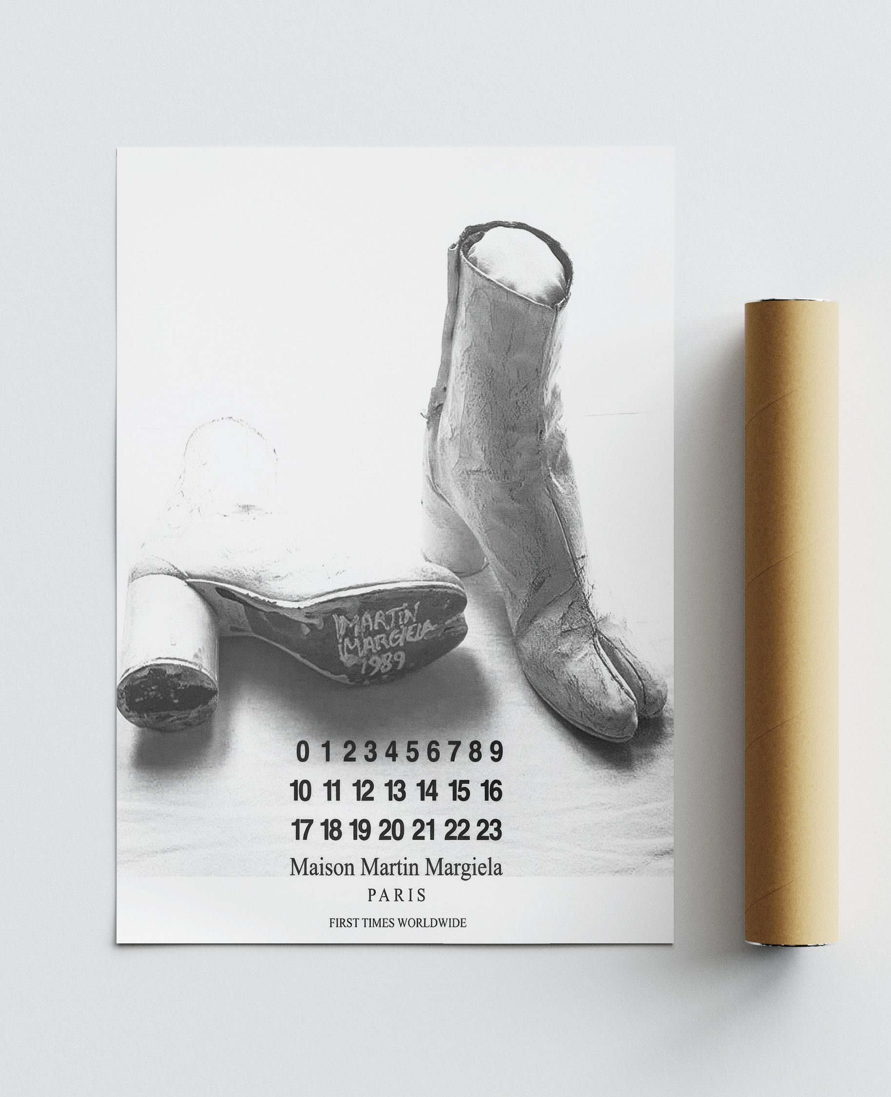 Maison Margiela Maison Margiela Tabi Poster Print Artisanal Vintage Book Size ONE SIZE - 5 Thumbnail