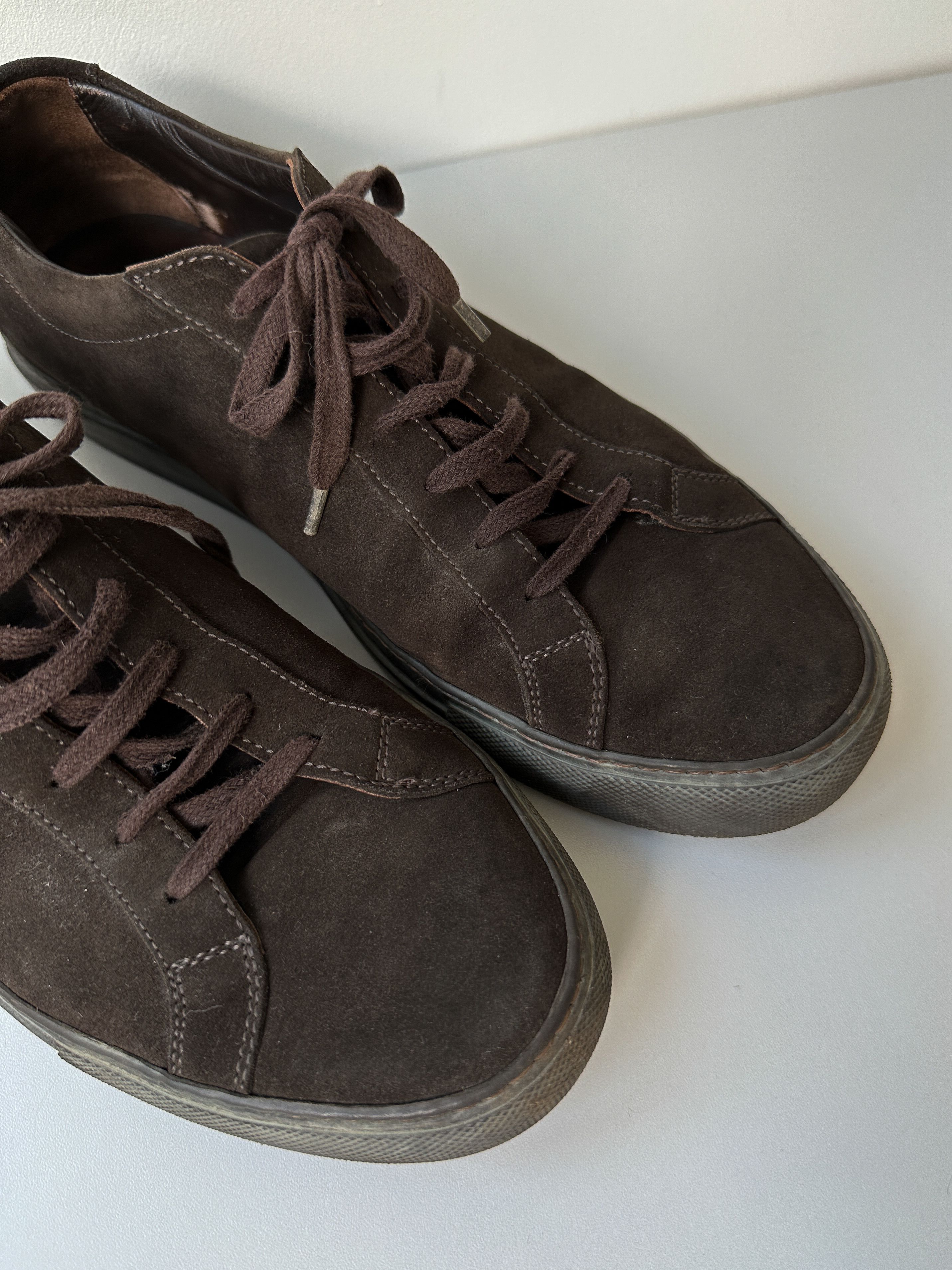Common Projects Common Projects Suede Low Top Sneakers Size US 8.5 / EU 41-42 - 7 Thumbnail