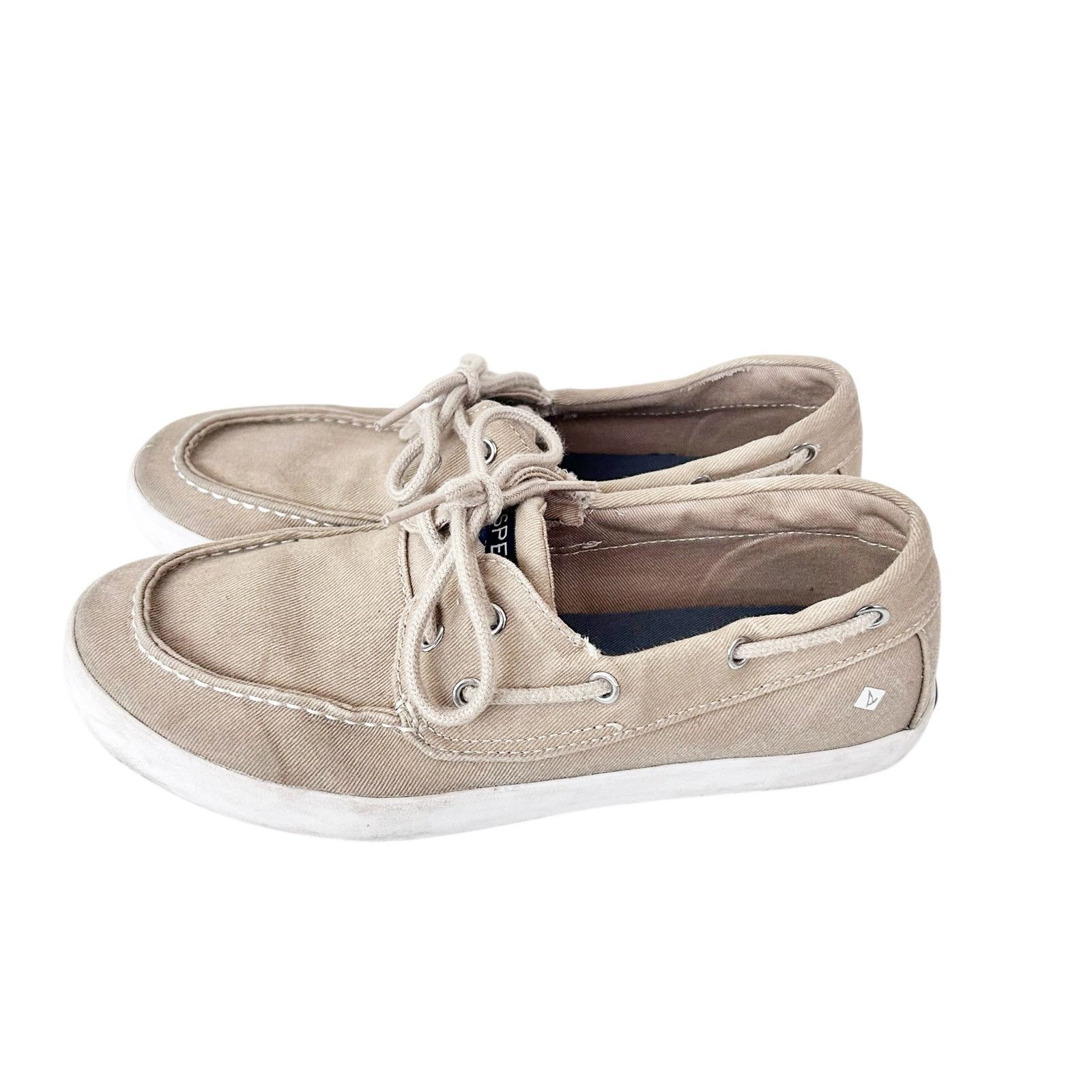 Sperry Sperry Topsider Tan Boat Shoes Sz 5 Size US 5 / IT 35 - 4 Thumbnail